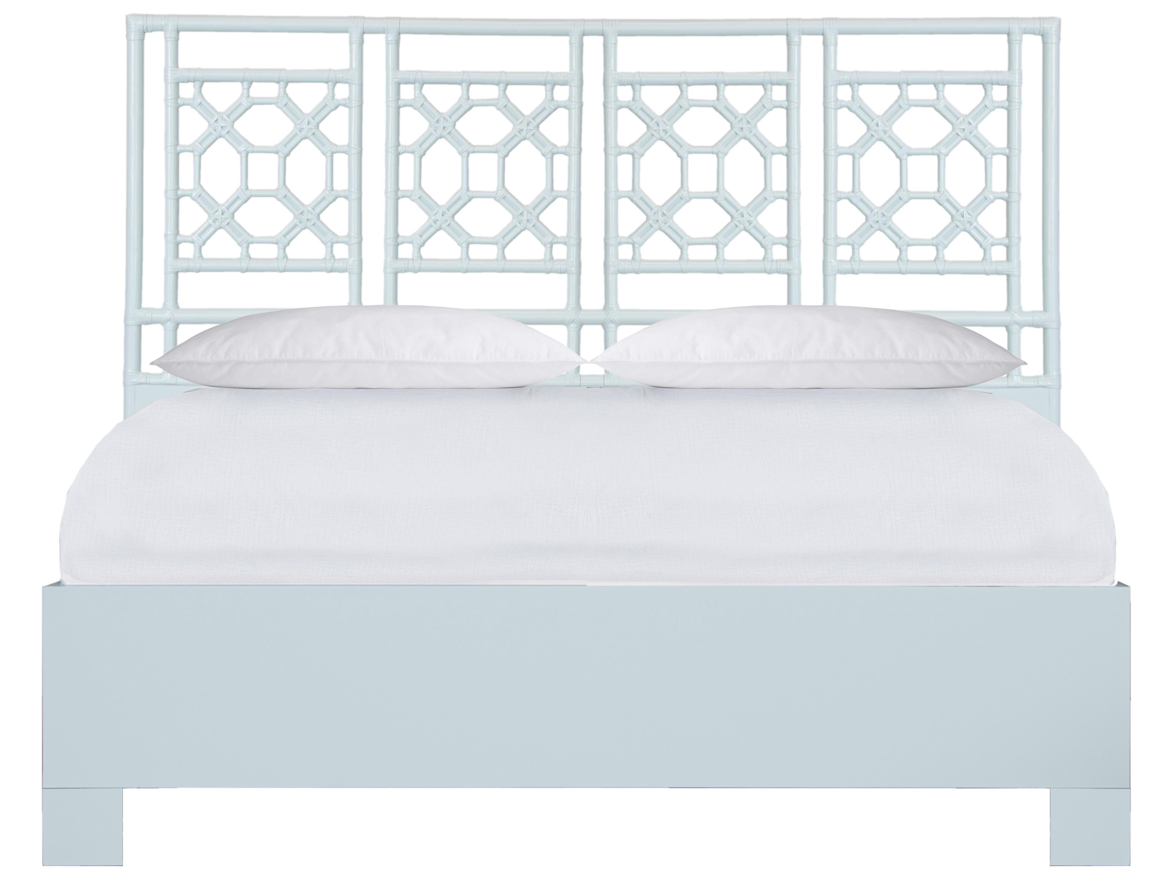 David Francis Lattice Back Bed King, Standard