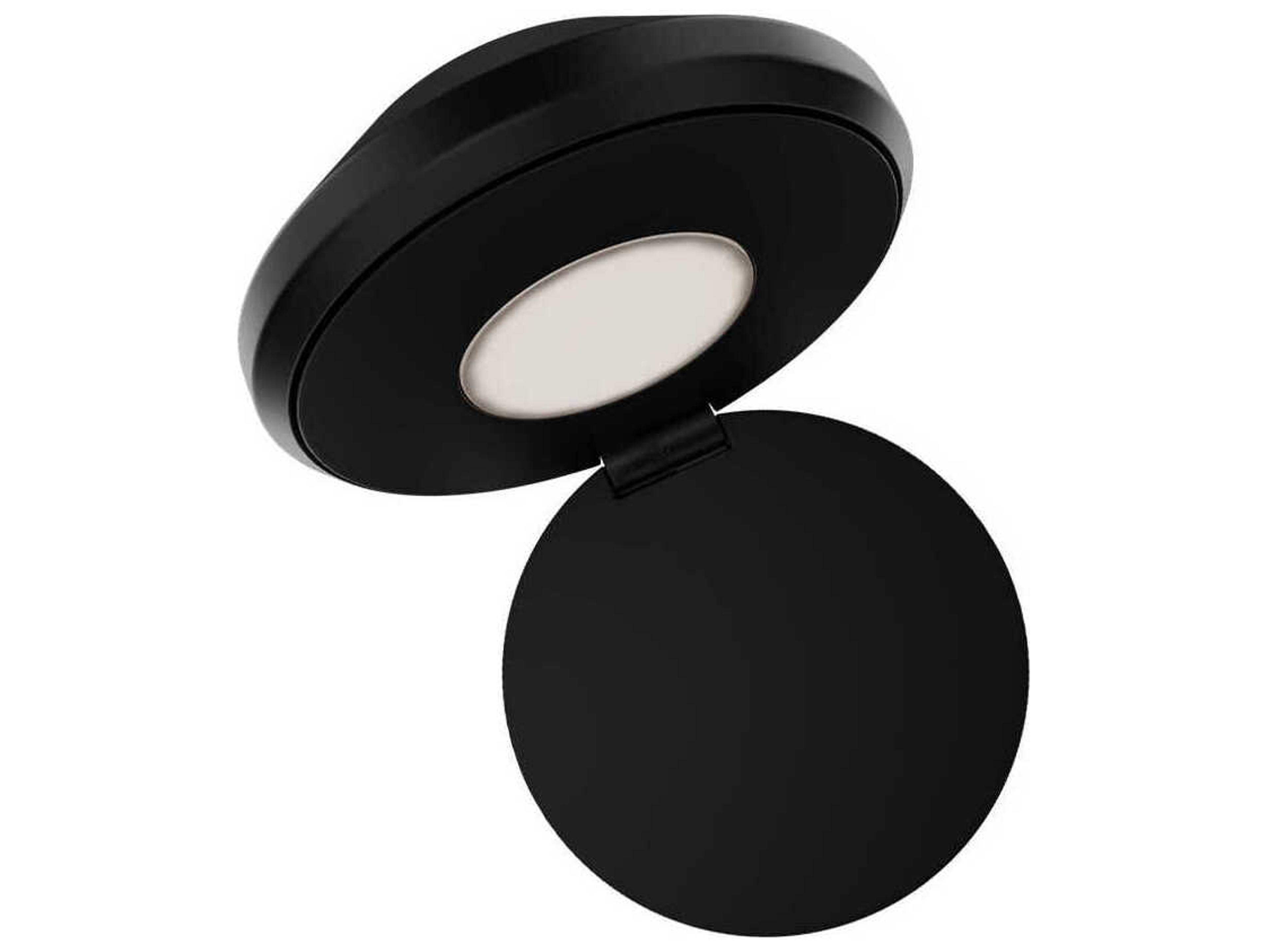 Flipside 1-Light Black Wall Sconce