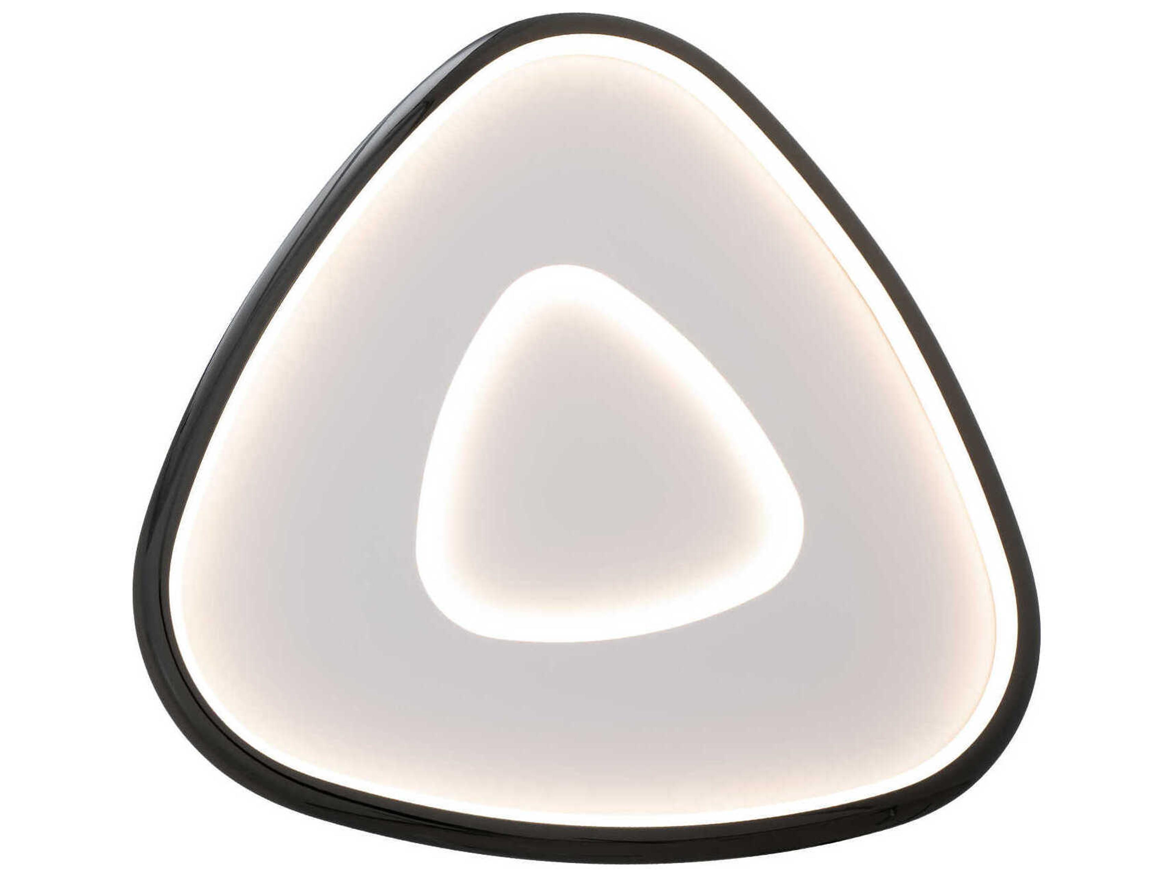 dweLED by WAC Lighting Mandala 1-Light Black Chrome Wall Sconce