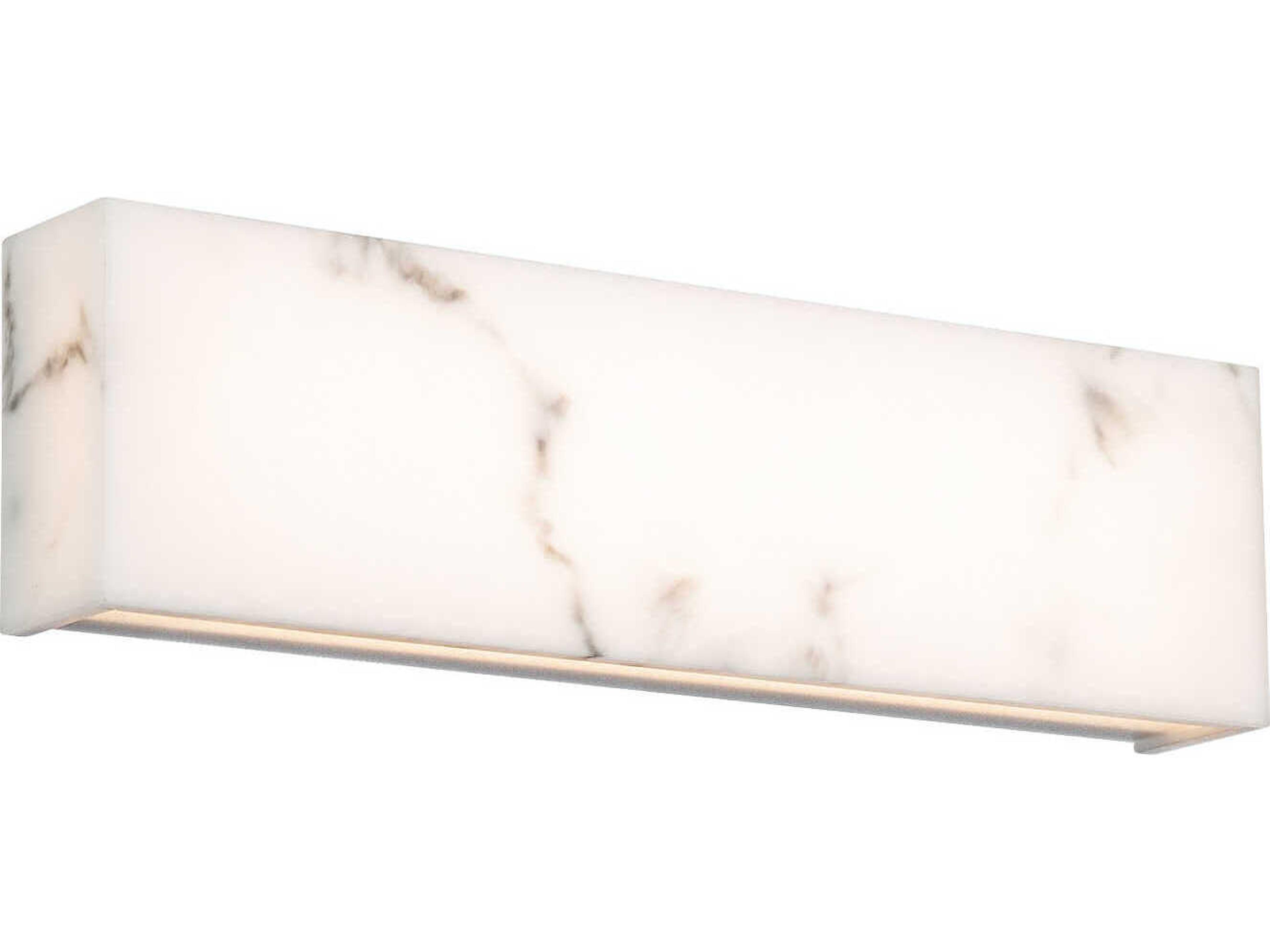 dweLED by WAC Lighting Museo 1-Light White LED Vanity Light