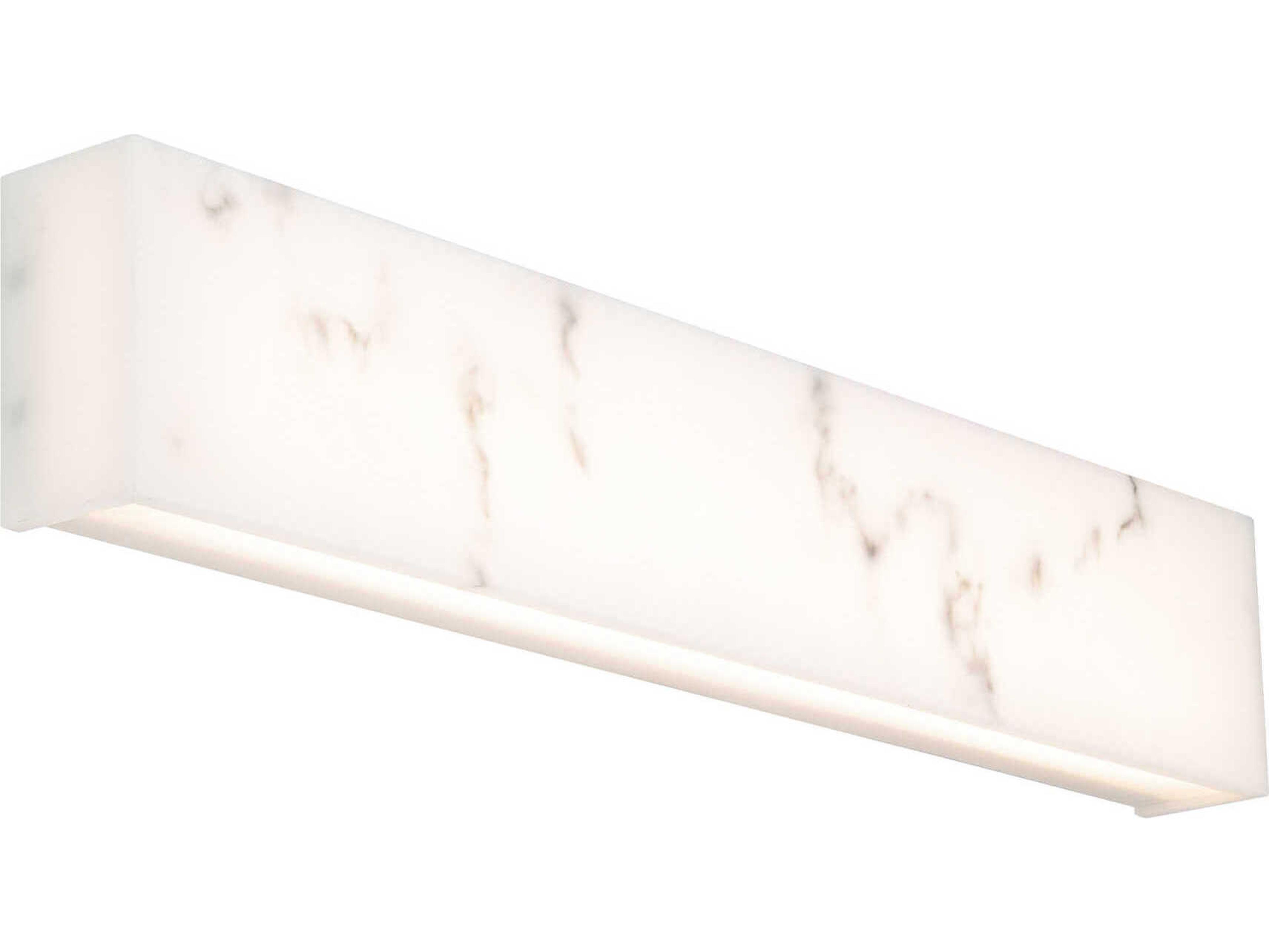 dweLED by WAC Lighting Museo 1-Light White LED Vanity Light