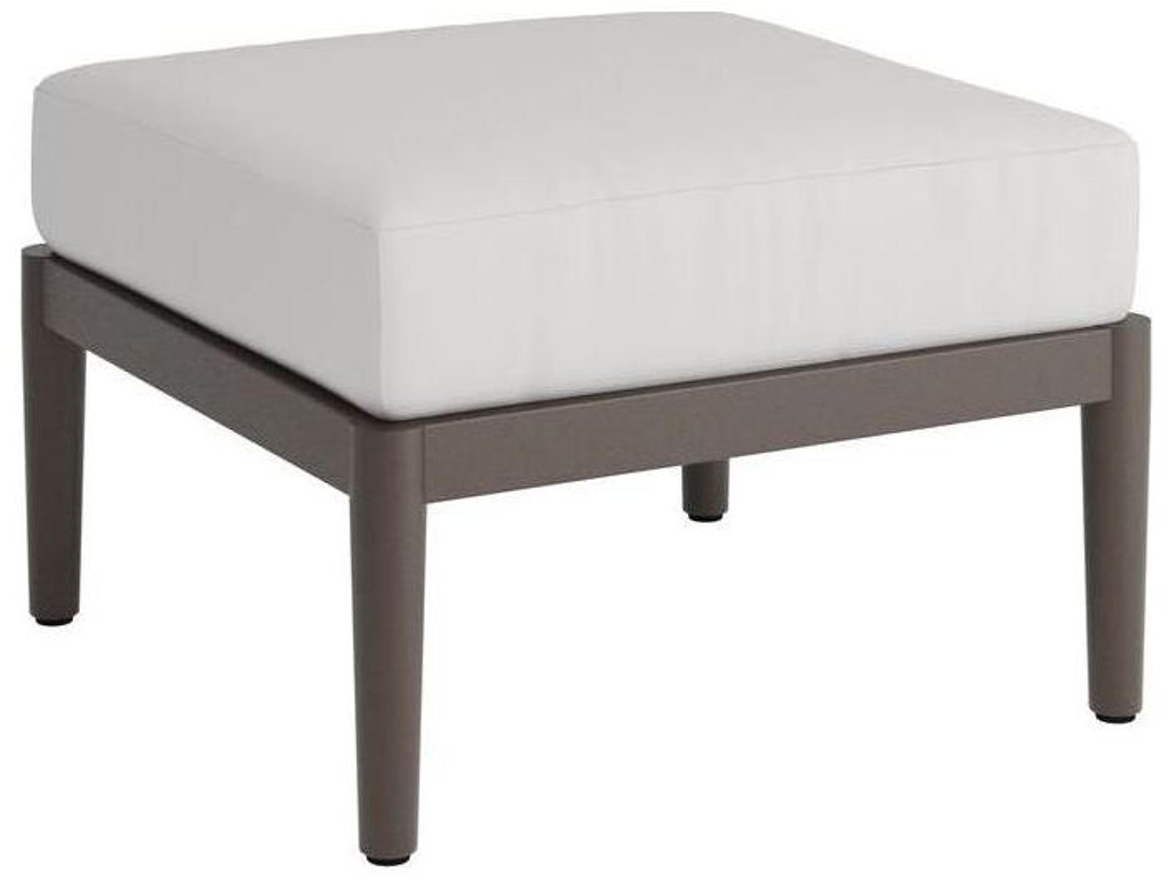 Ebel Palazzo Aluminum Patio Ottoman