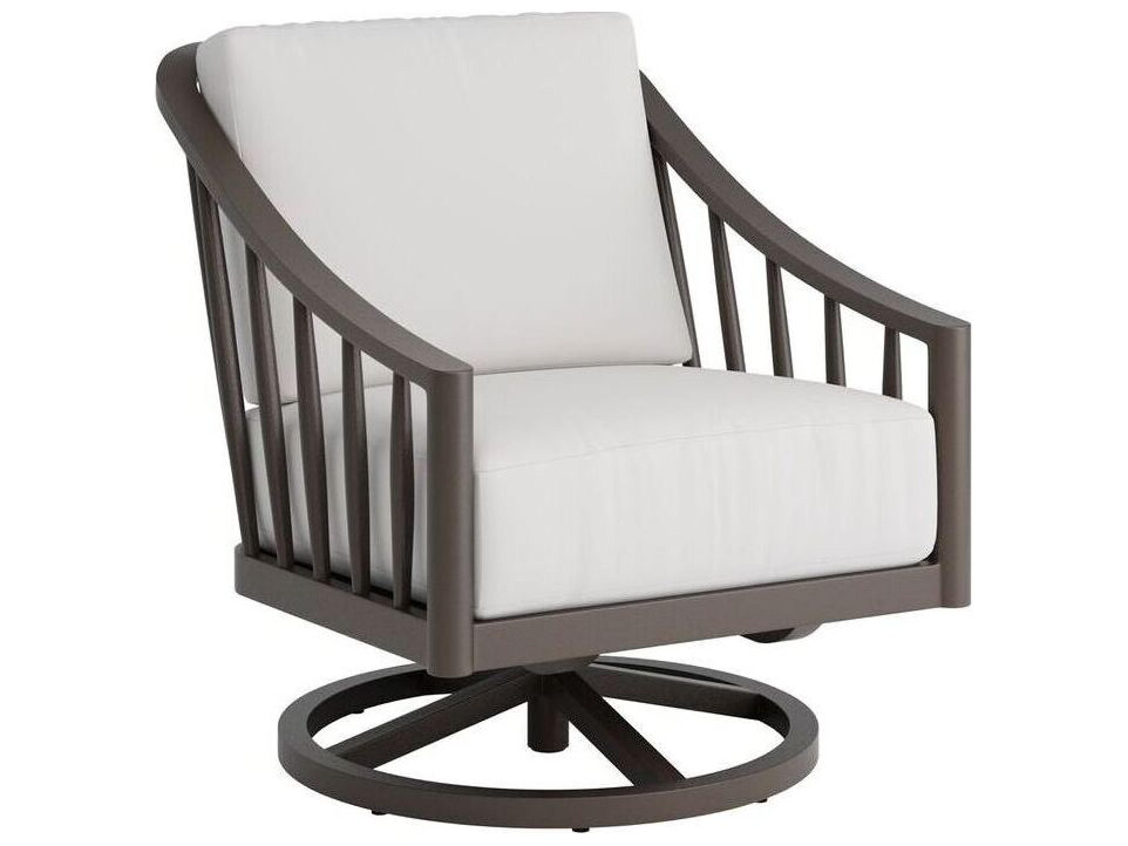 Ebel Palazzo Aluminum Patio Club Swivel Rocker