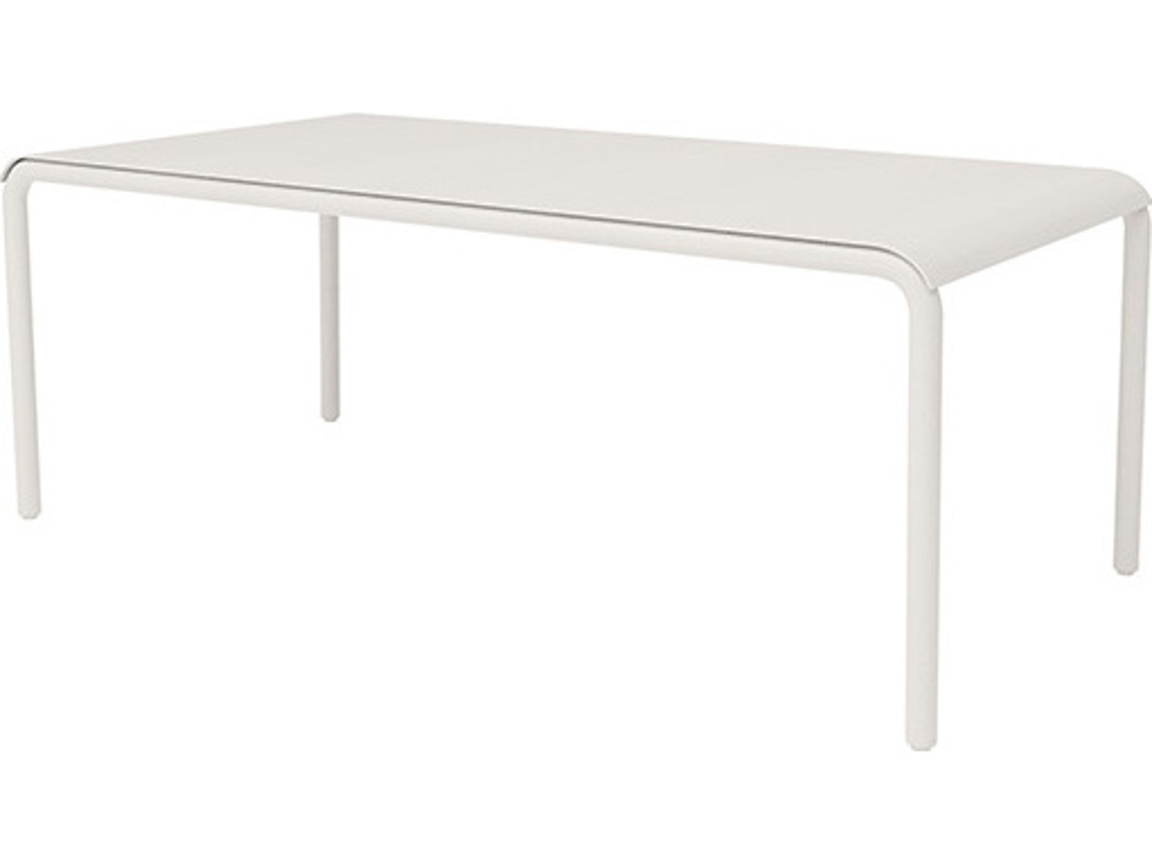 Ebel Cabana Aluminum Rectangular Patio Coffee Table