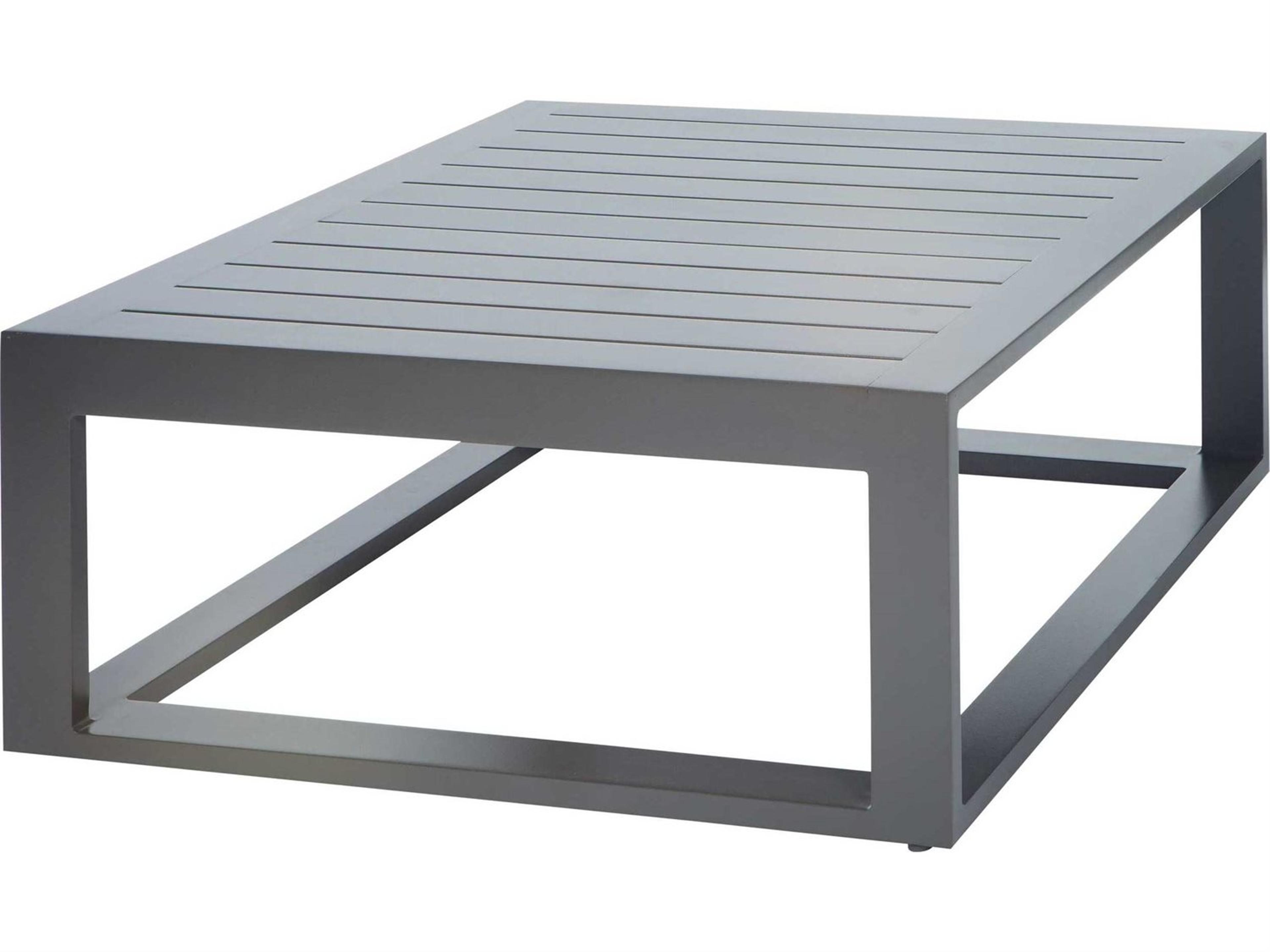 Ebel Palermo Aluminum Square Patio Chat Table