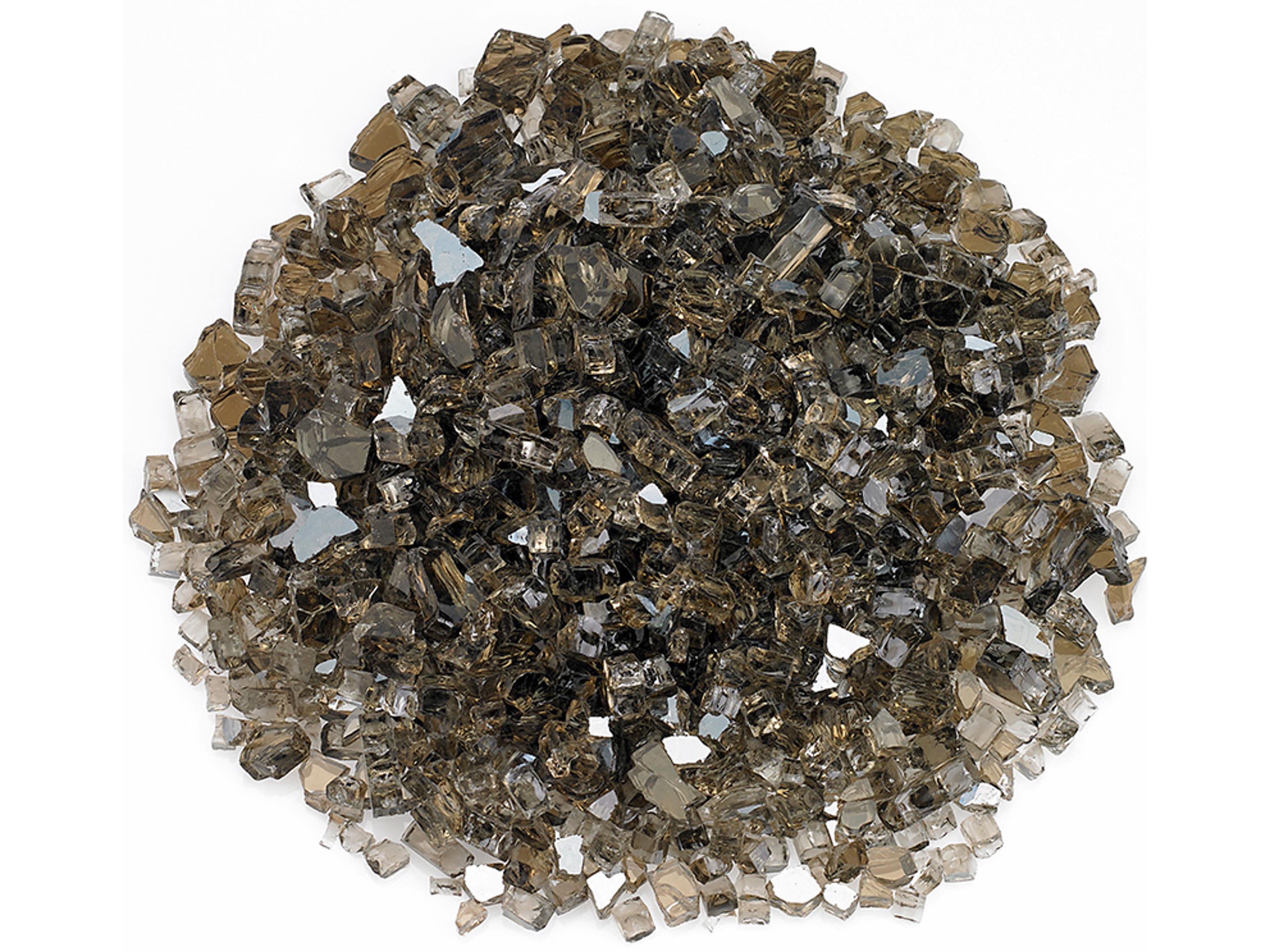 Ebel Bronze Fire Glass 25 Lb Jar