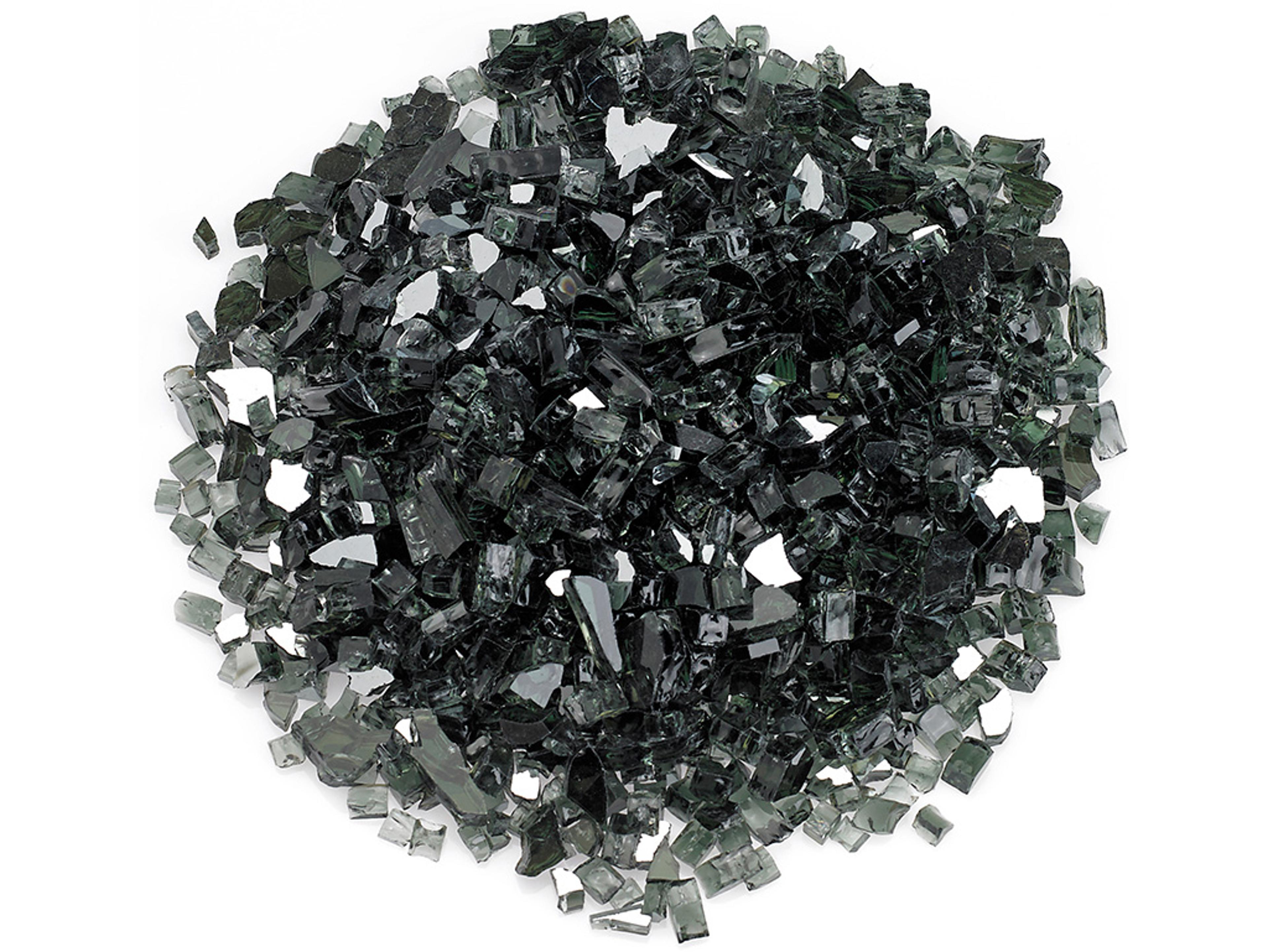 Ebel Black Fire Glass 25 Lb Jar