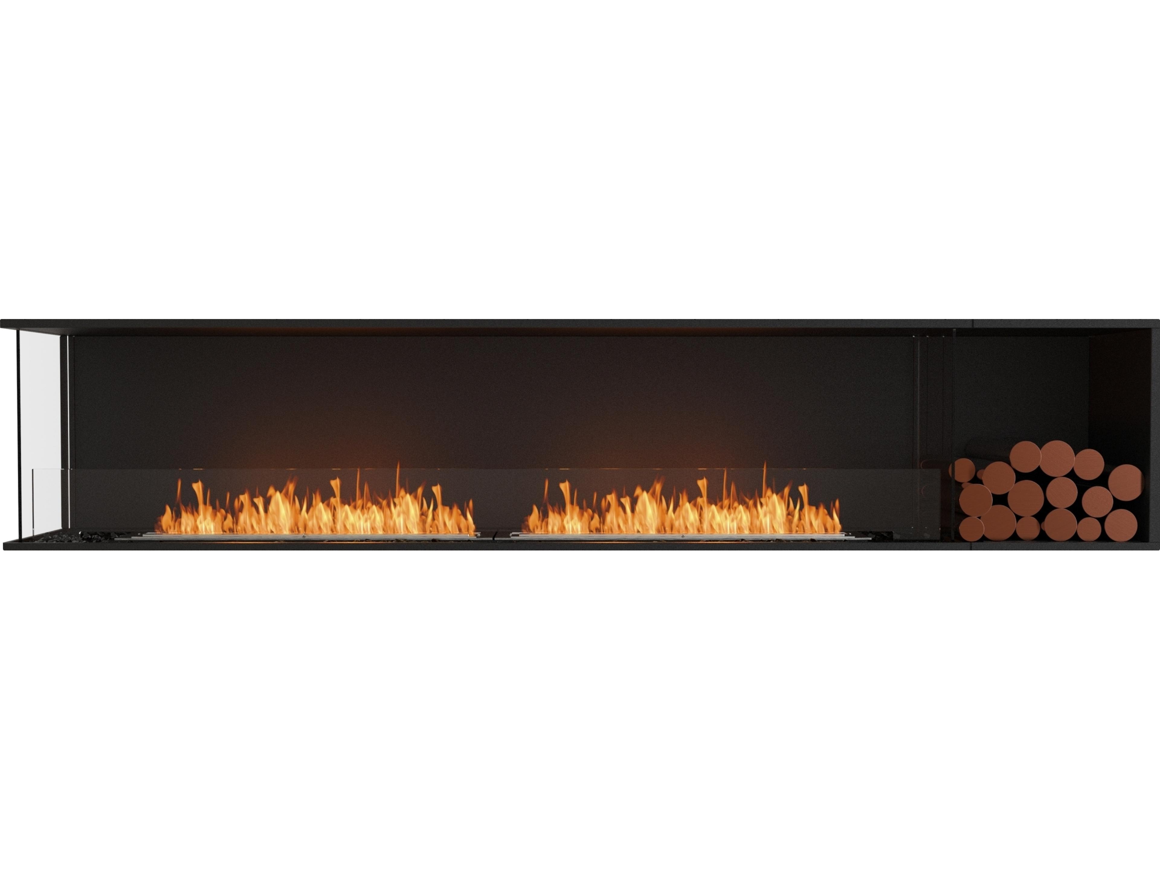 EcoSmart Fire Flex Fireboxes - Left Corner Fireplace