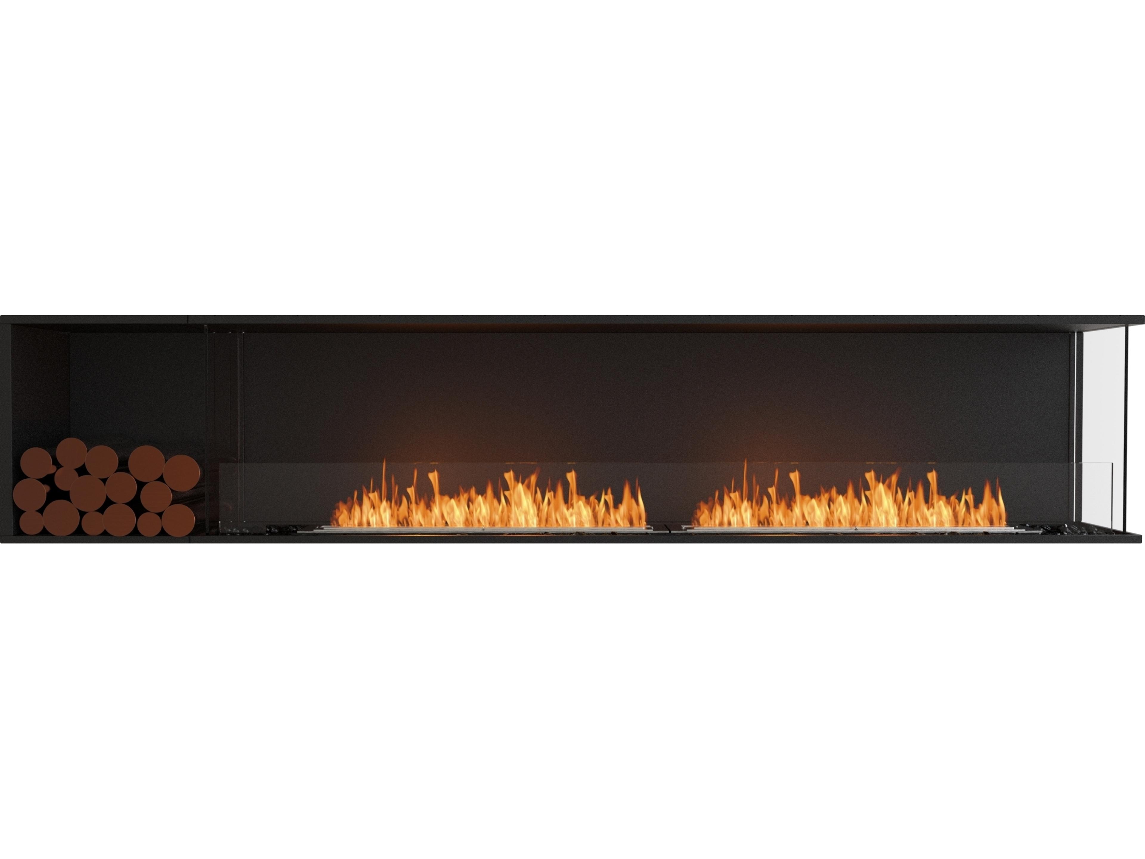EcoSmart Fire Flex Fireboxes - Right Corner Fireplace