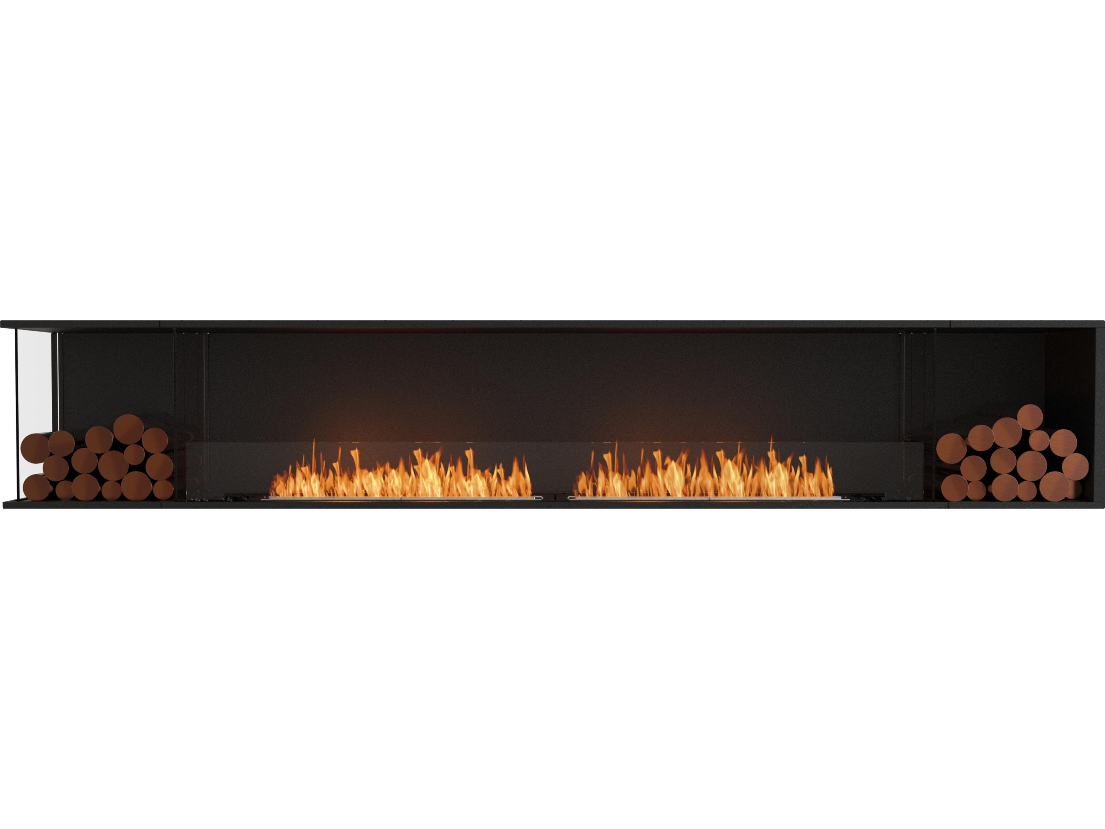 EcoSmart Fire Flex Fireboxes - Left Corner Fireplace