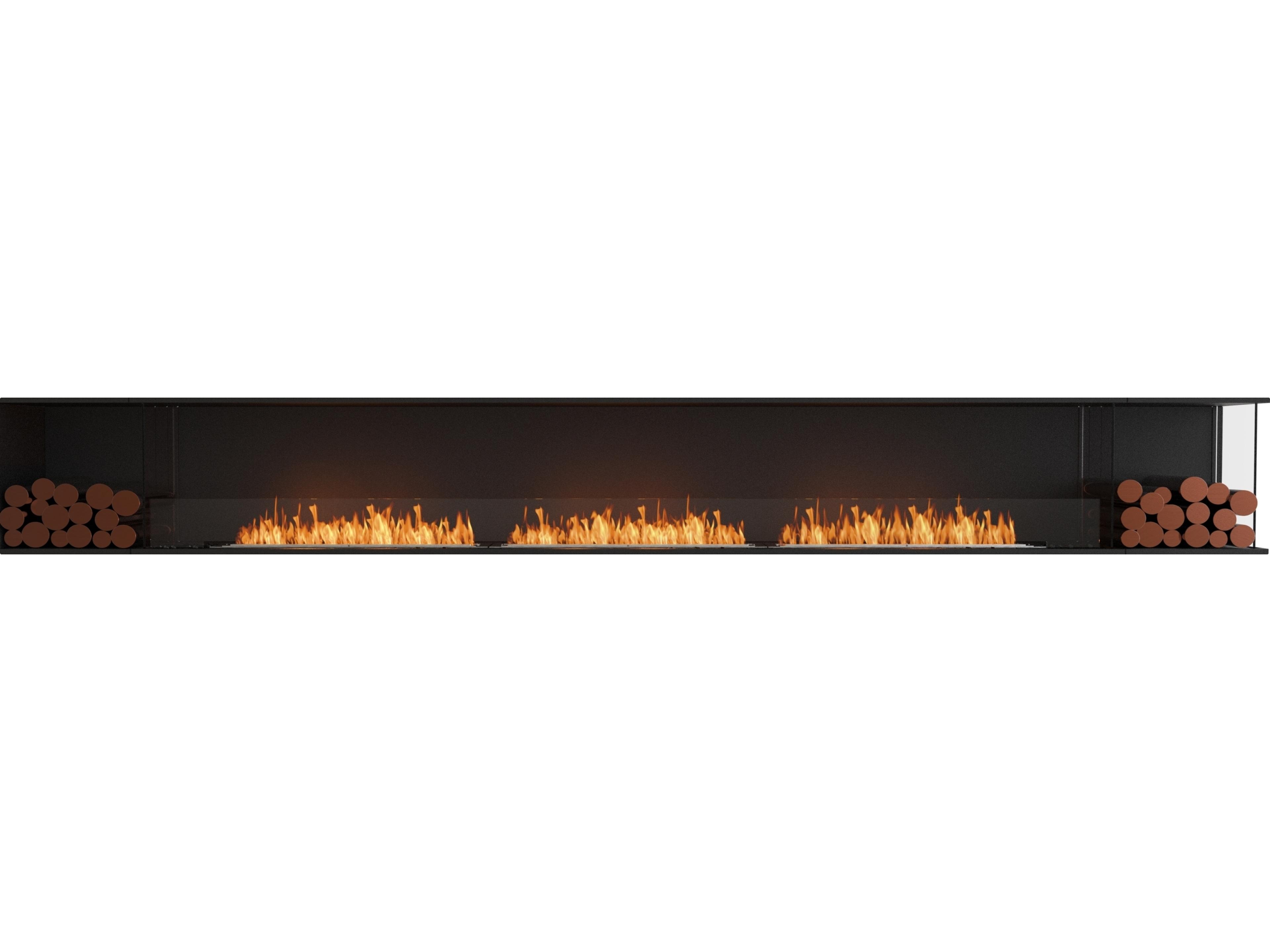 EcoSmart Fire Flex Fireboxes - Right Corner Fireplace