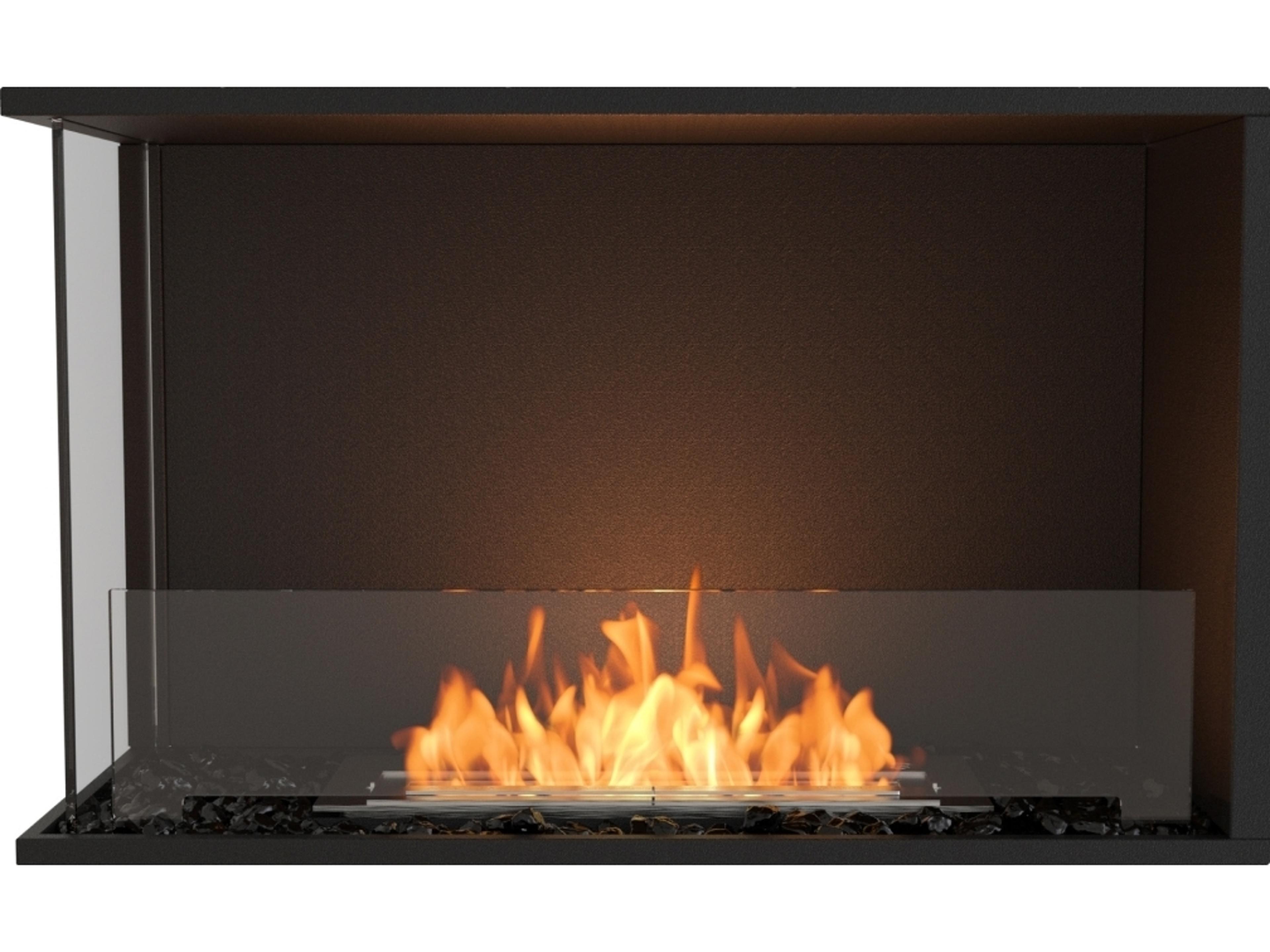 EcoSmart Fire Flex Fireboxes - Left Corner Fireplace