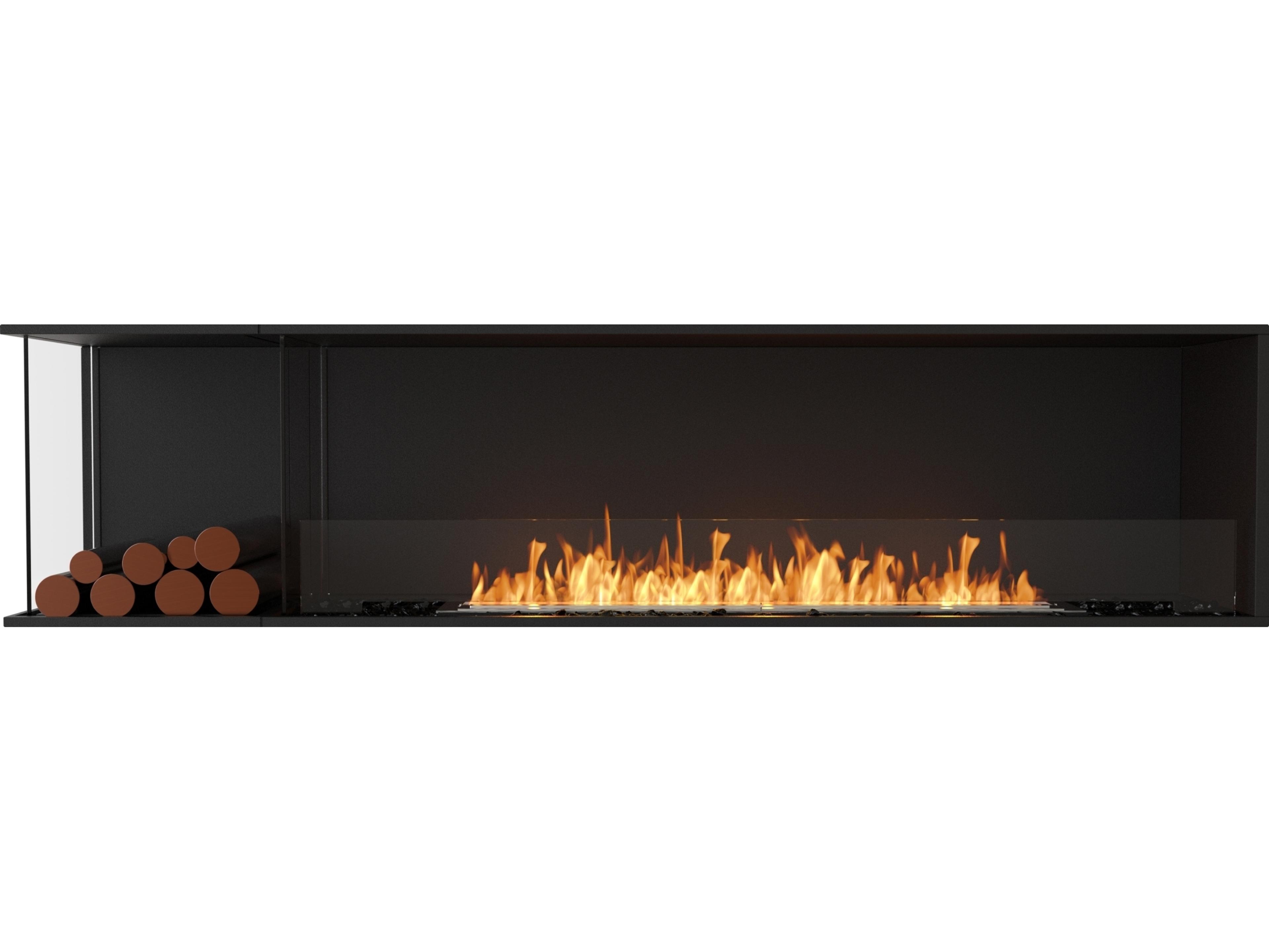 EcoSmart Fire Flex Fireboxes - Left Corner Fireplace