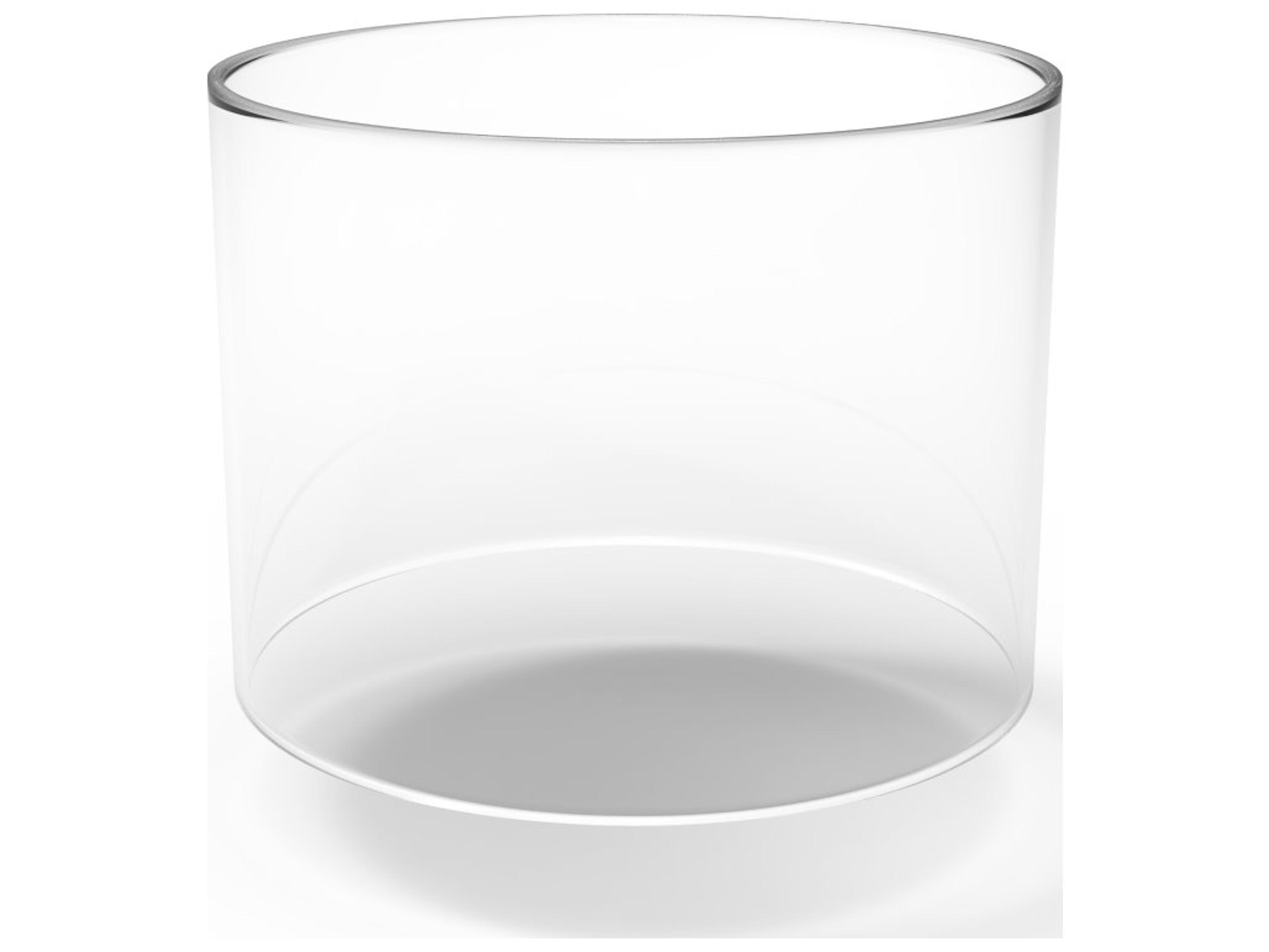 EcoSmart Glass 40'' Round Fireplace Screen