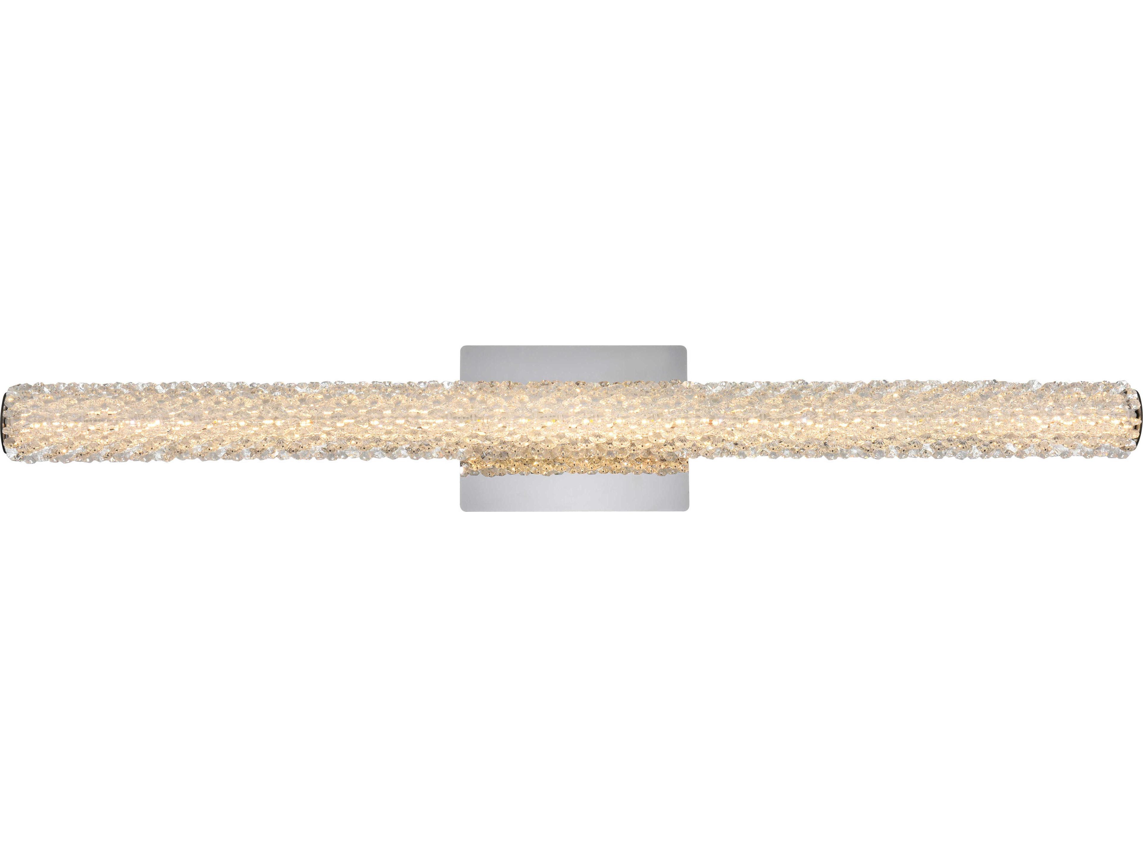 Elegant Lighting Bowen 1-Light Chrome Wall Sconce