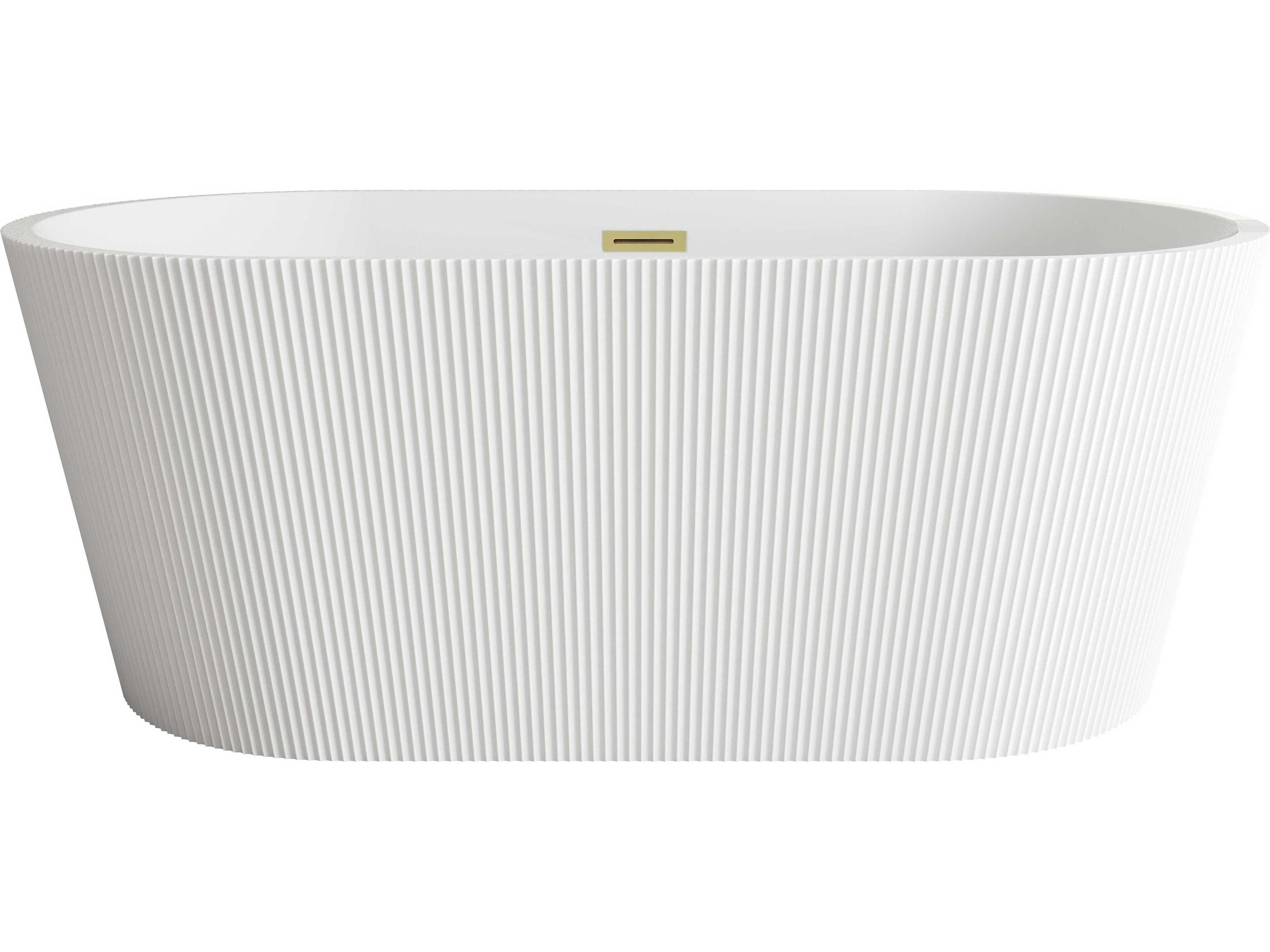 Elegant Lighting Bryant Glossy White Bathtub