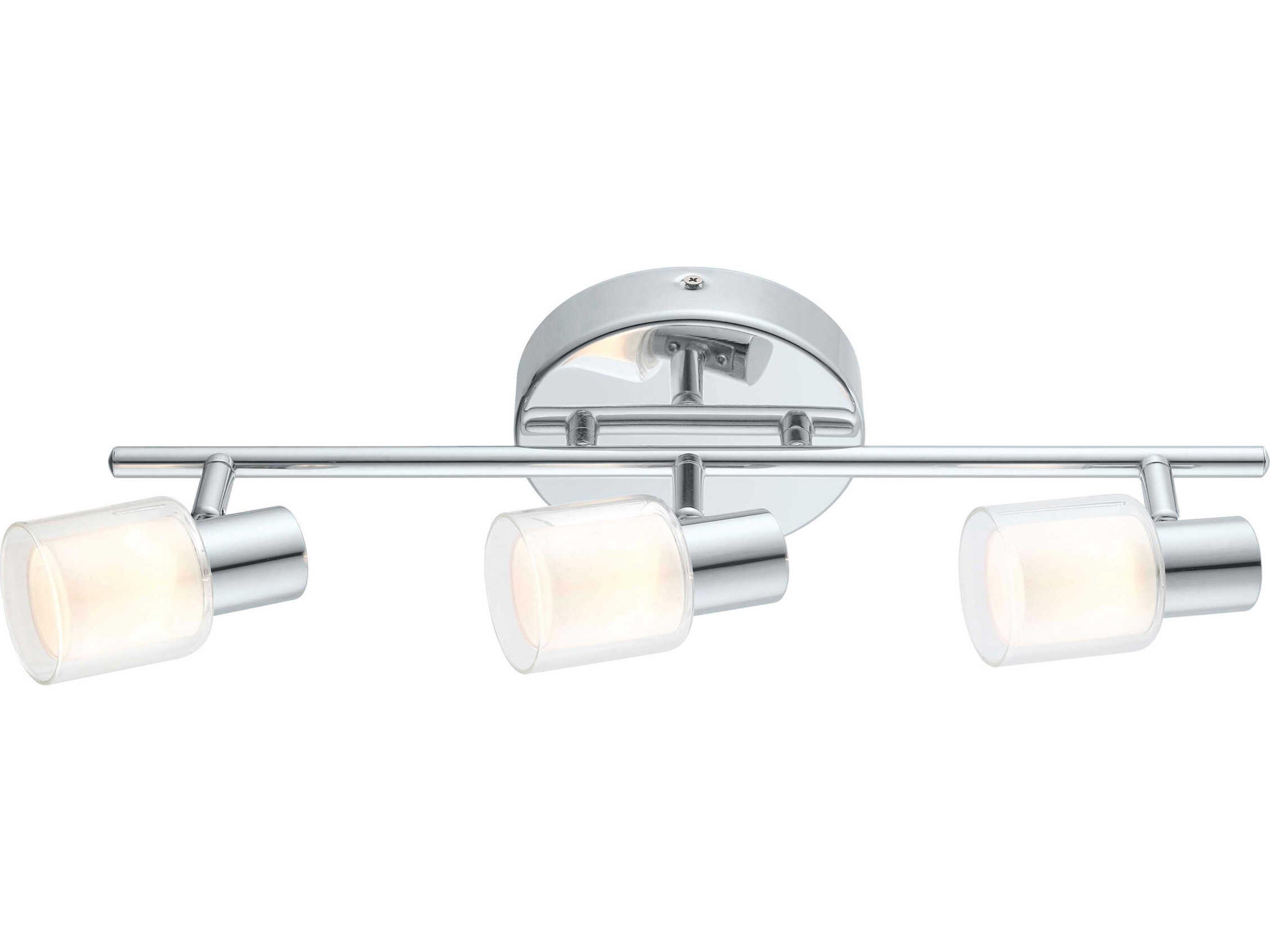 Eglo Salti 3-Light Chrome Track & Rail Light