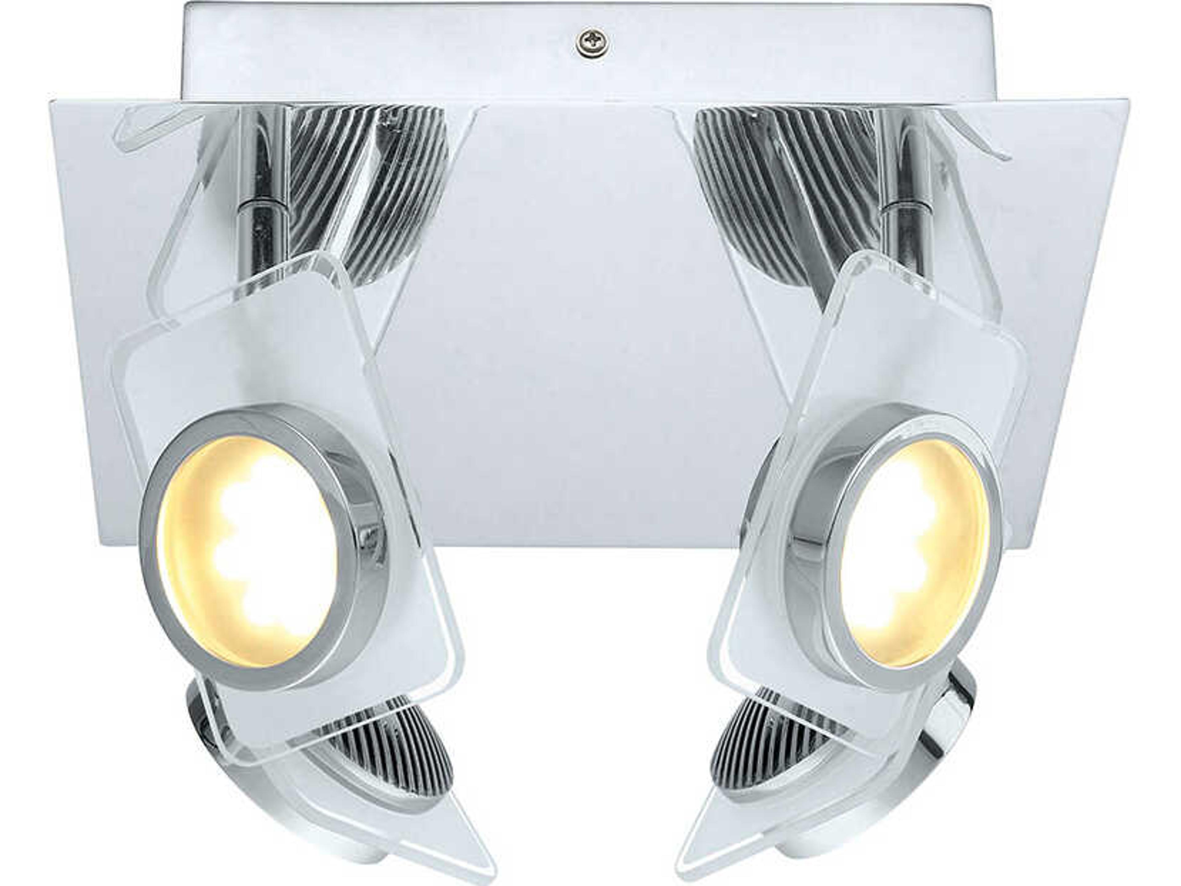 Eglo Tinnari 4-Light Chrome Track & Rail Light