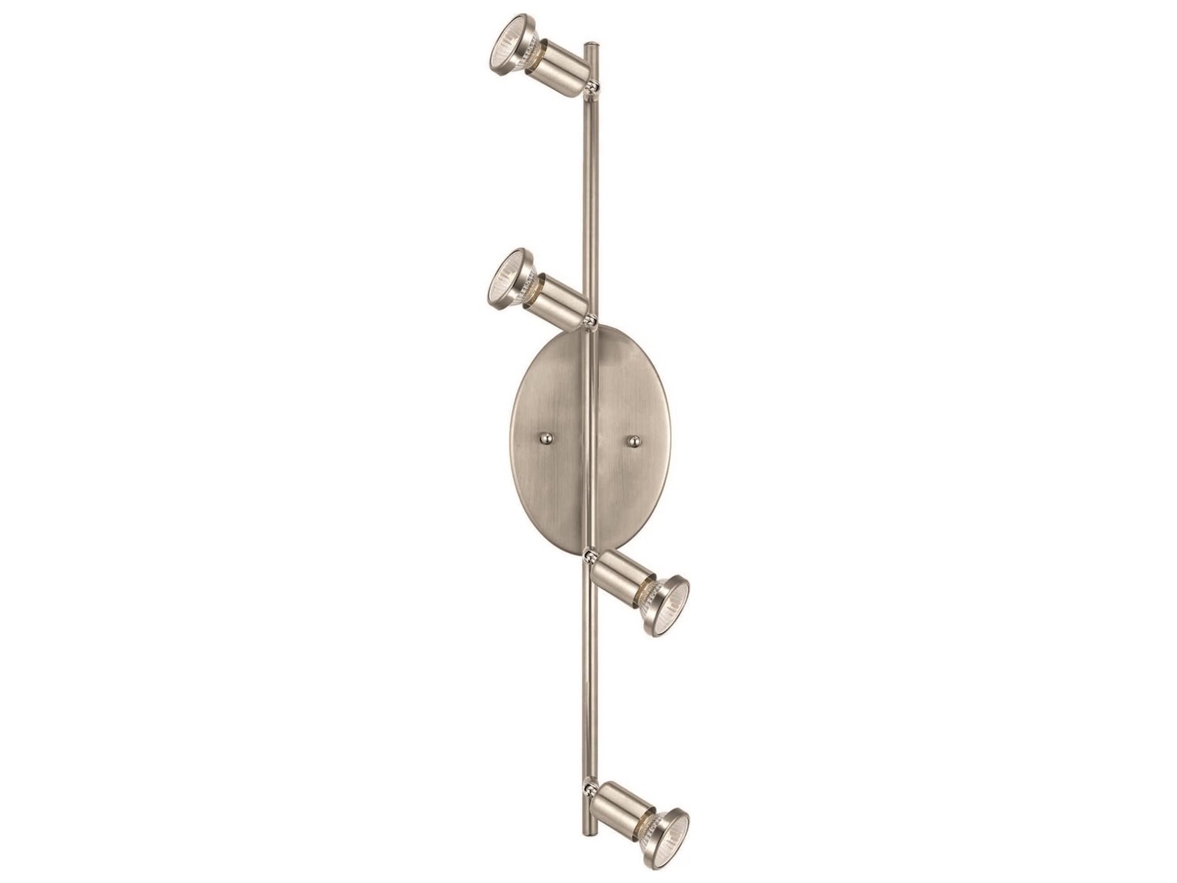 Eglo Buzz 4-Light Matte Nickel Track & Rail Light