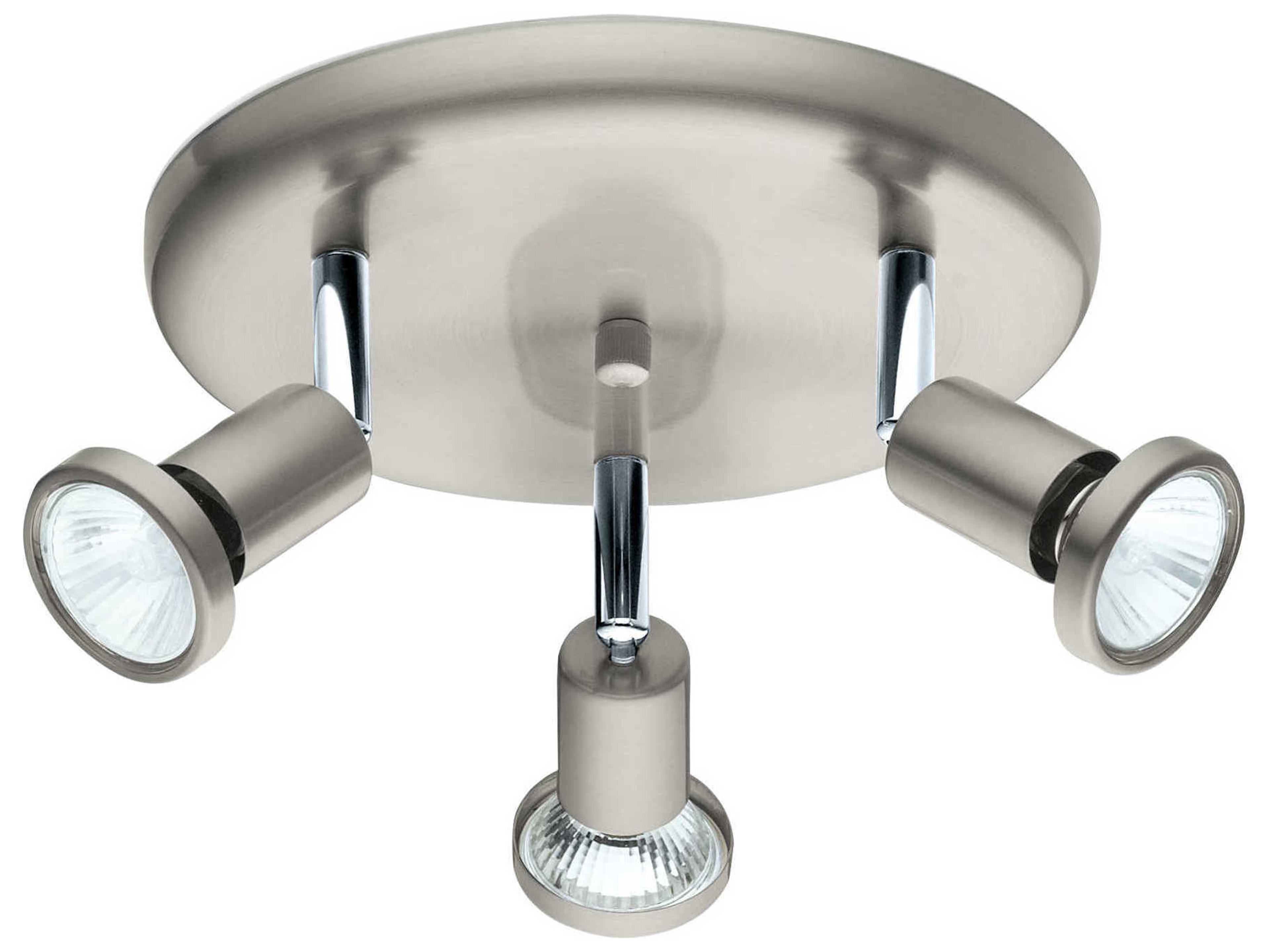 Eglo Buzz 3-Light Matte Nickel Spot Light