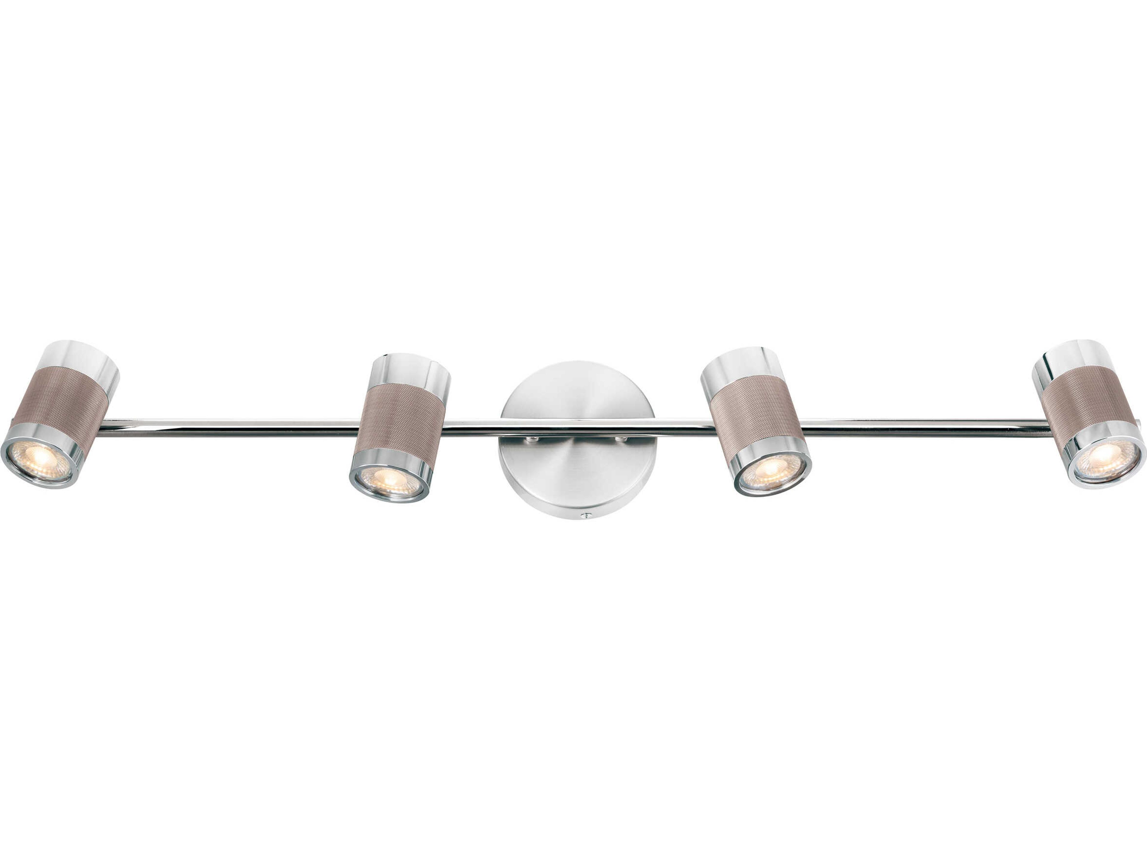 Eglo Savannah 4-Light Chrome Track & Rail Light