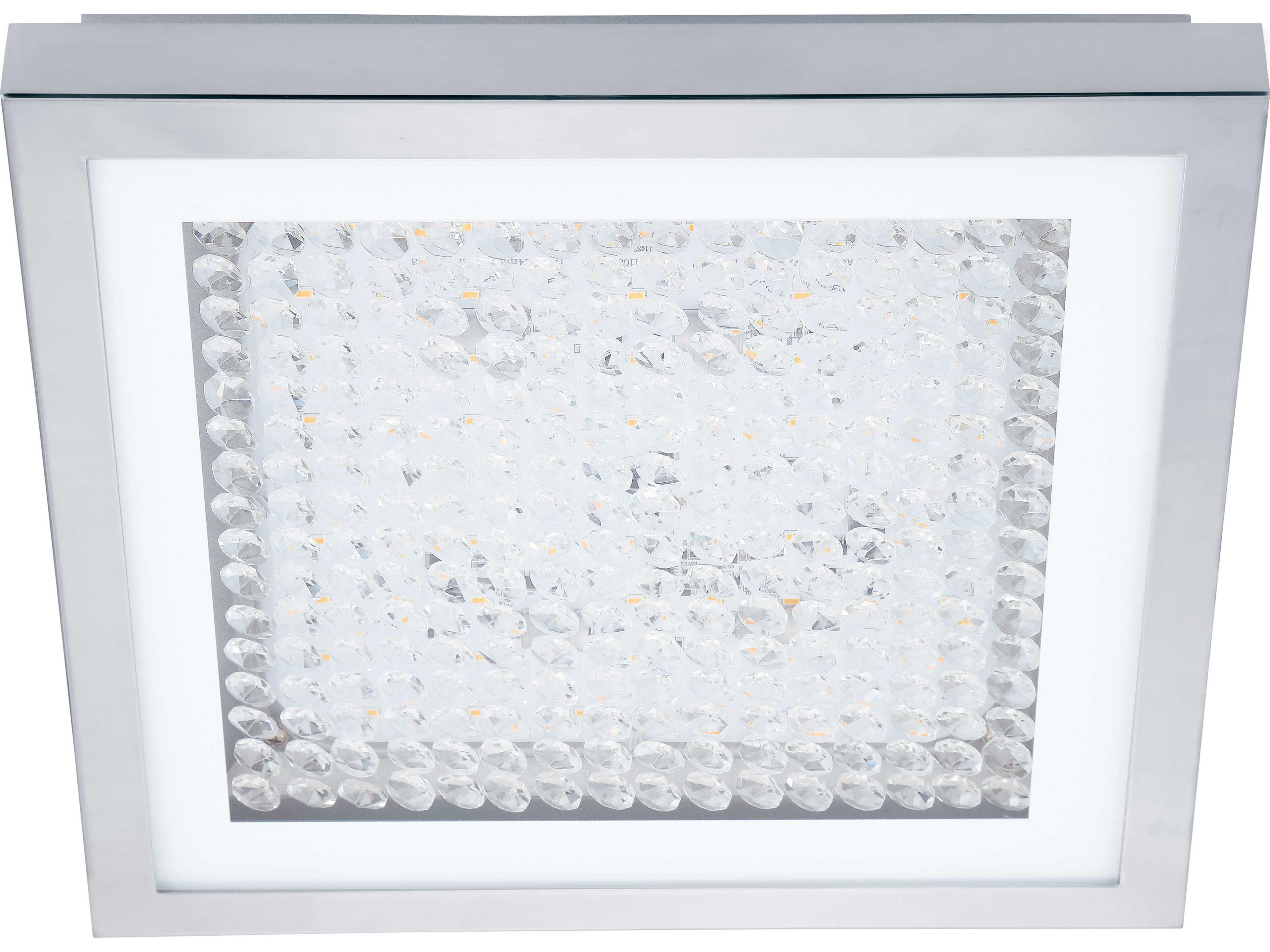 Eglo Acolla 1-Light Chrome Flush Mount