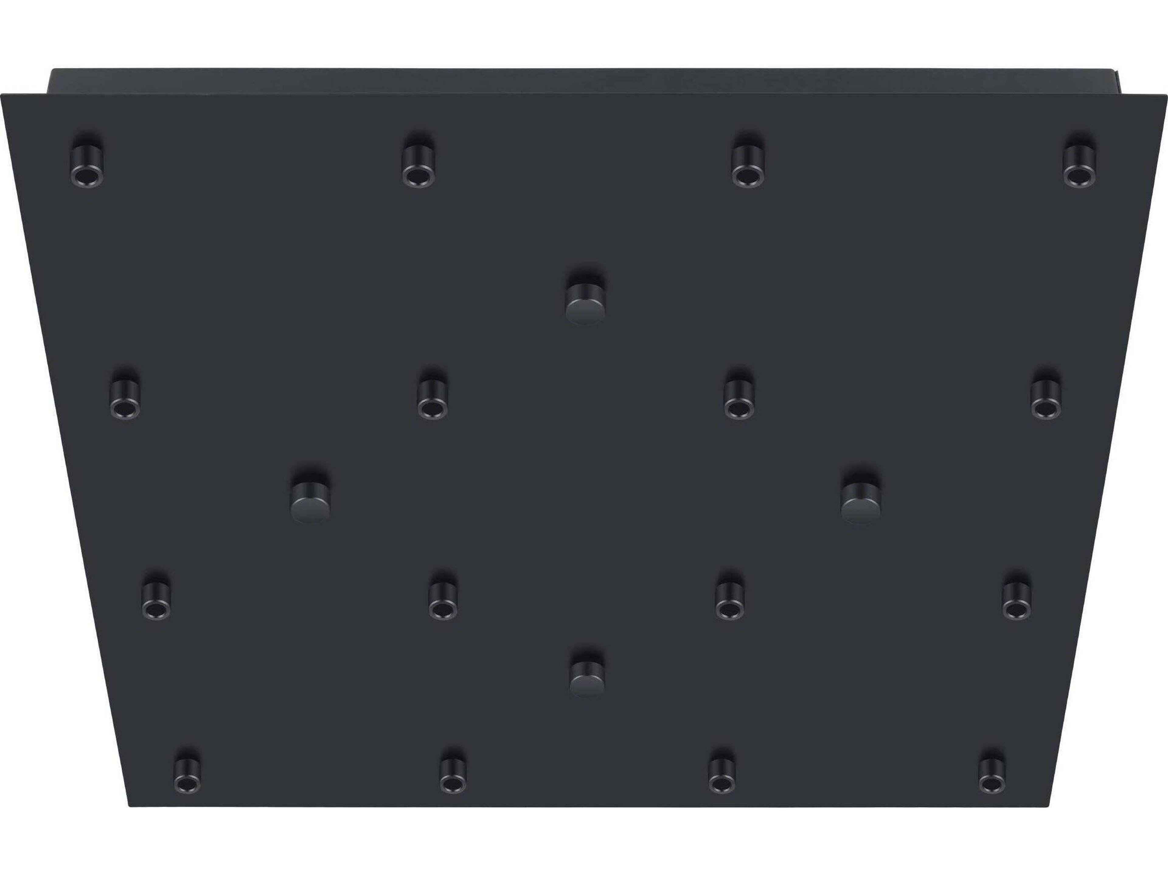 Canopy Black 16-Light Square Canopy