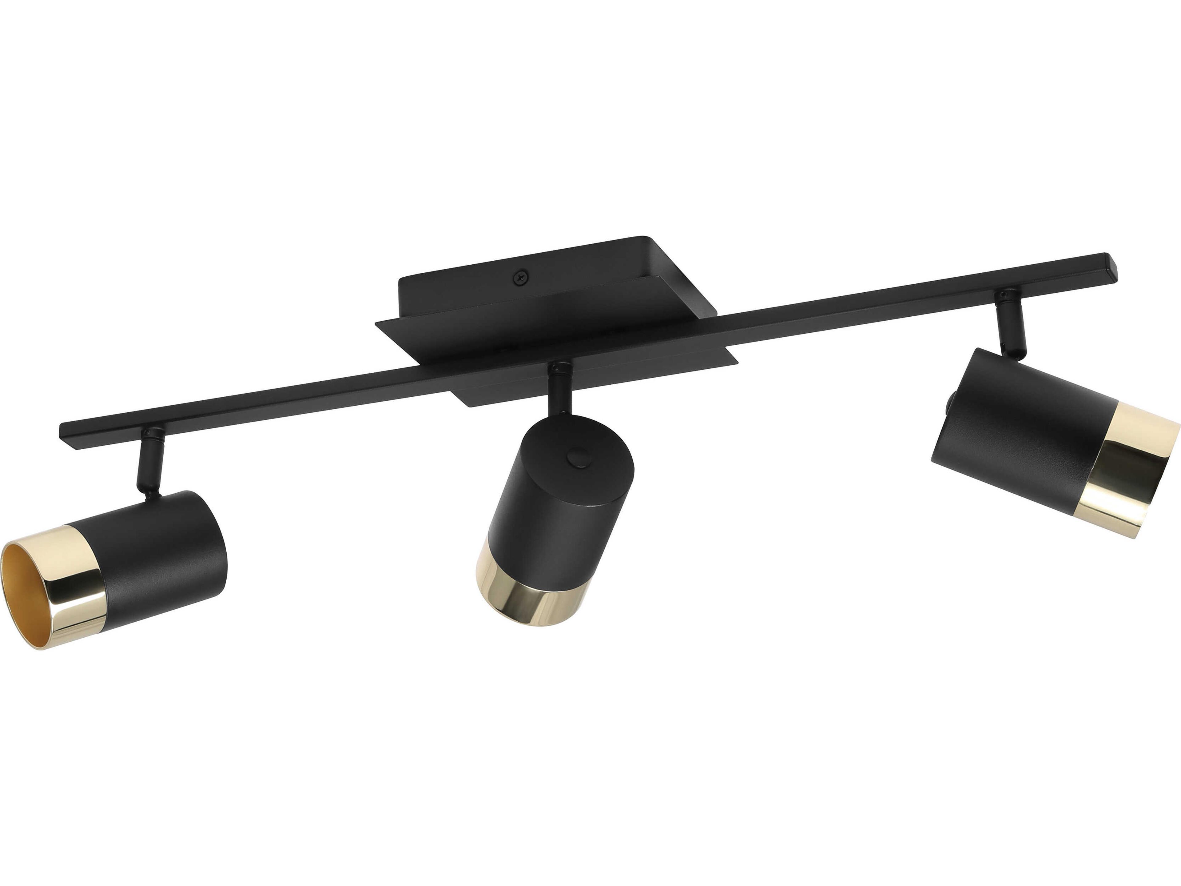 Eglo Tomares 3-Light Black Track & Rail Light