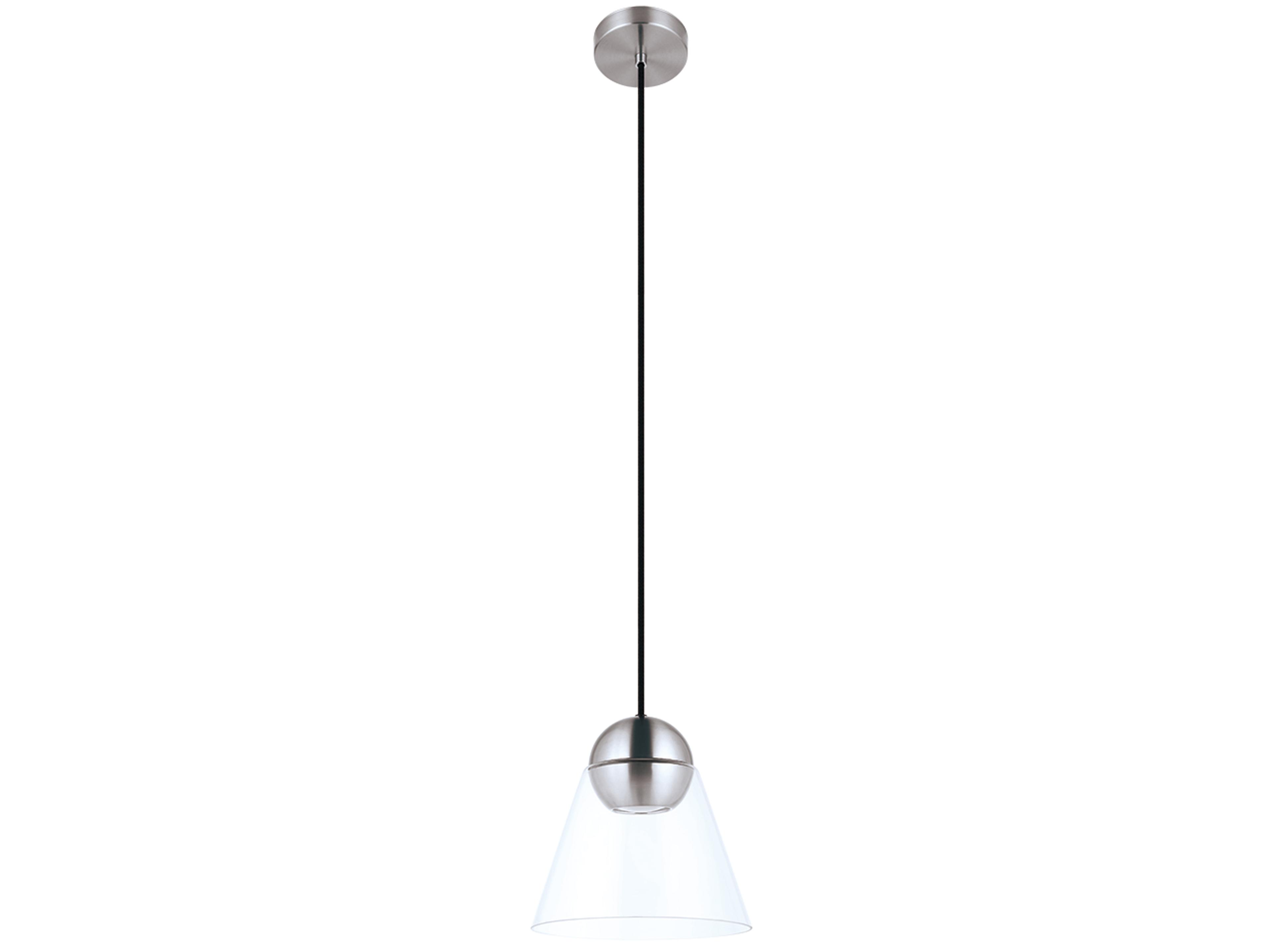 Eglo Cerasella 1-Light Matte Nickel Mini Pendant