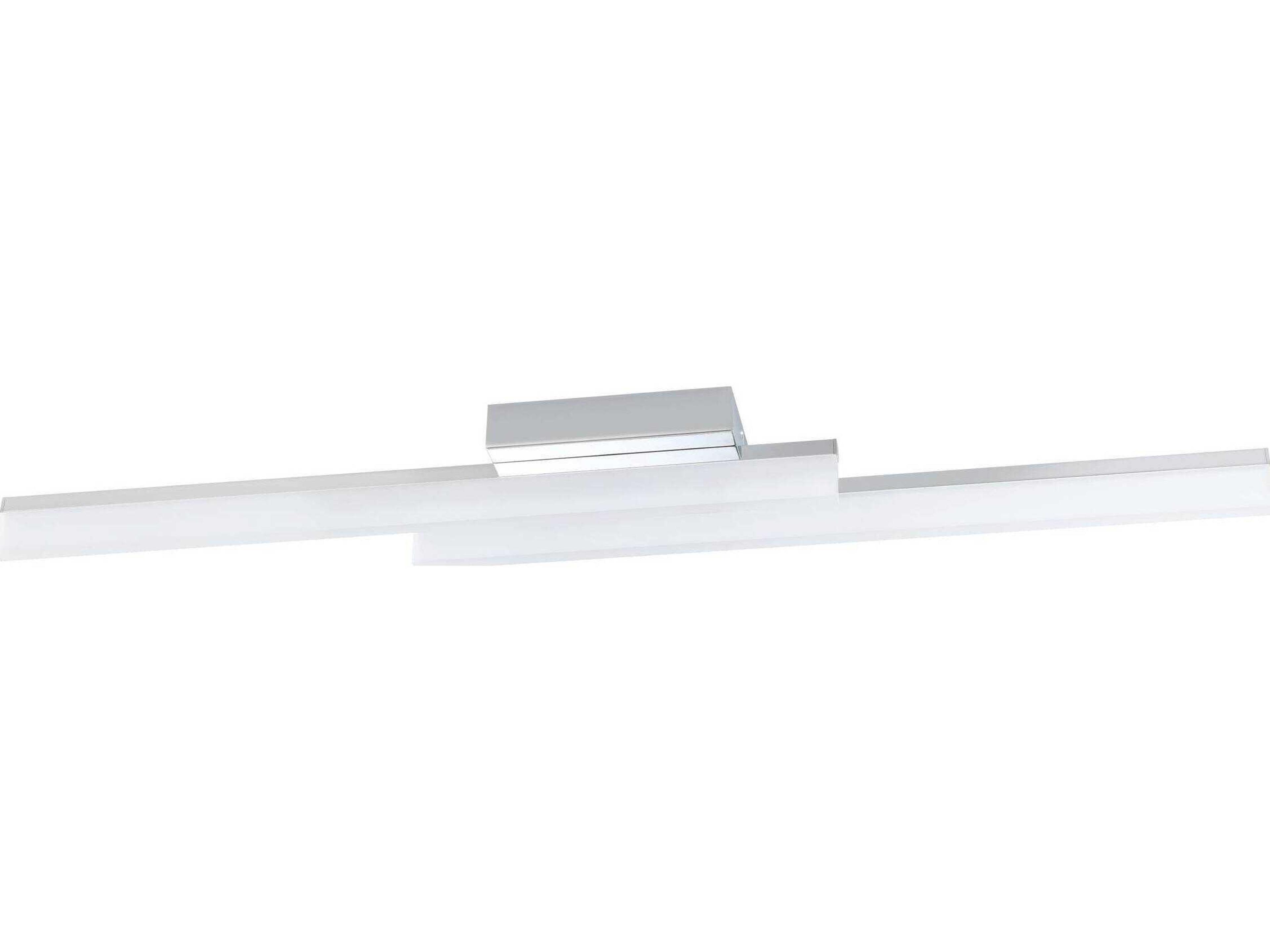 Eglo Palmital 2-Light Chrome Linear Flush Mount