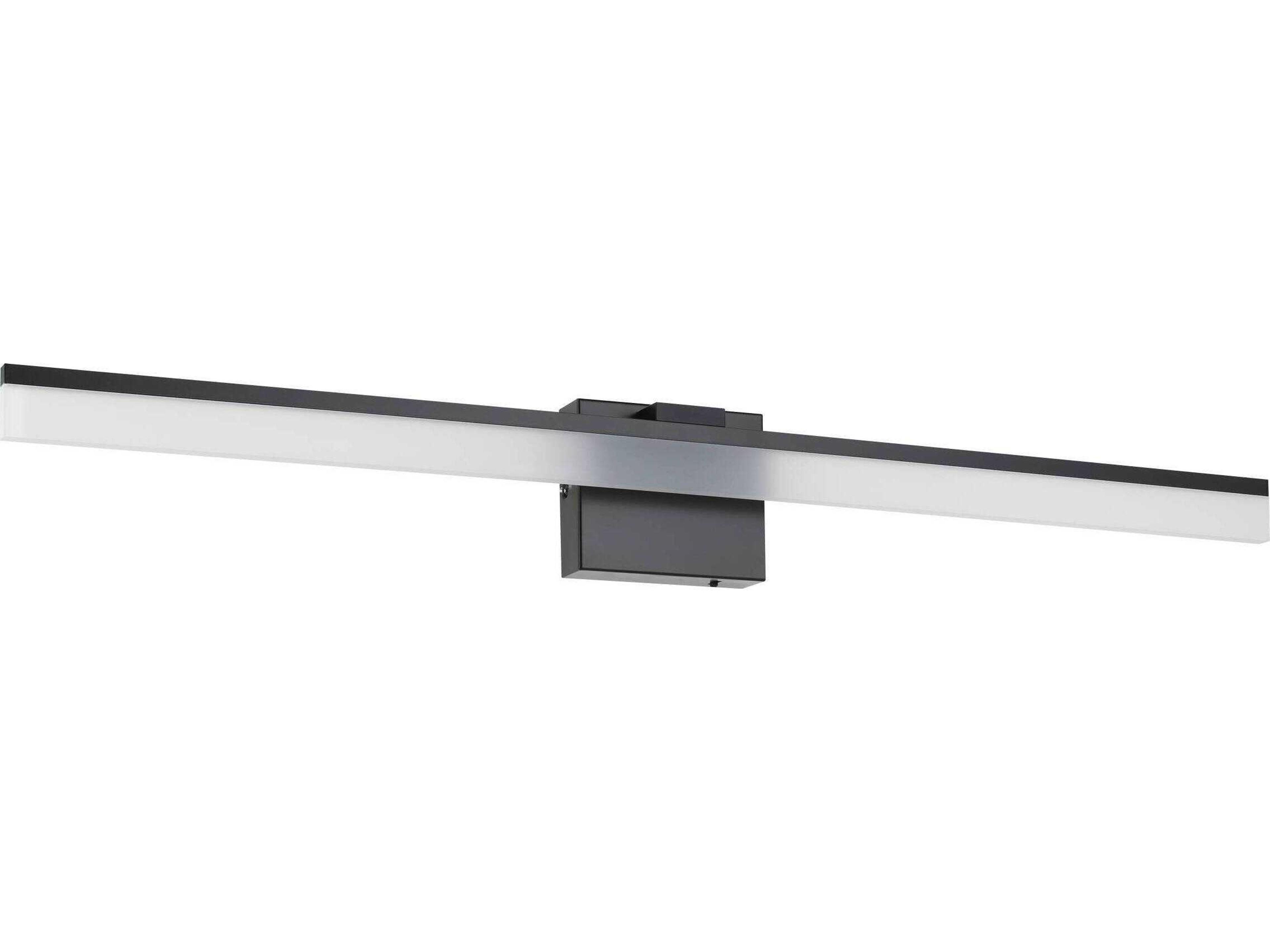 Eglo Palmital 1-Light Black Vanity Light