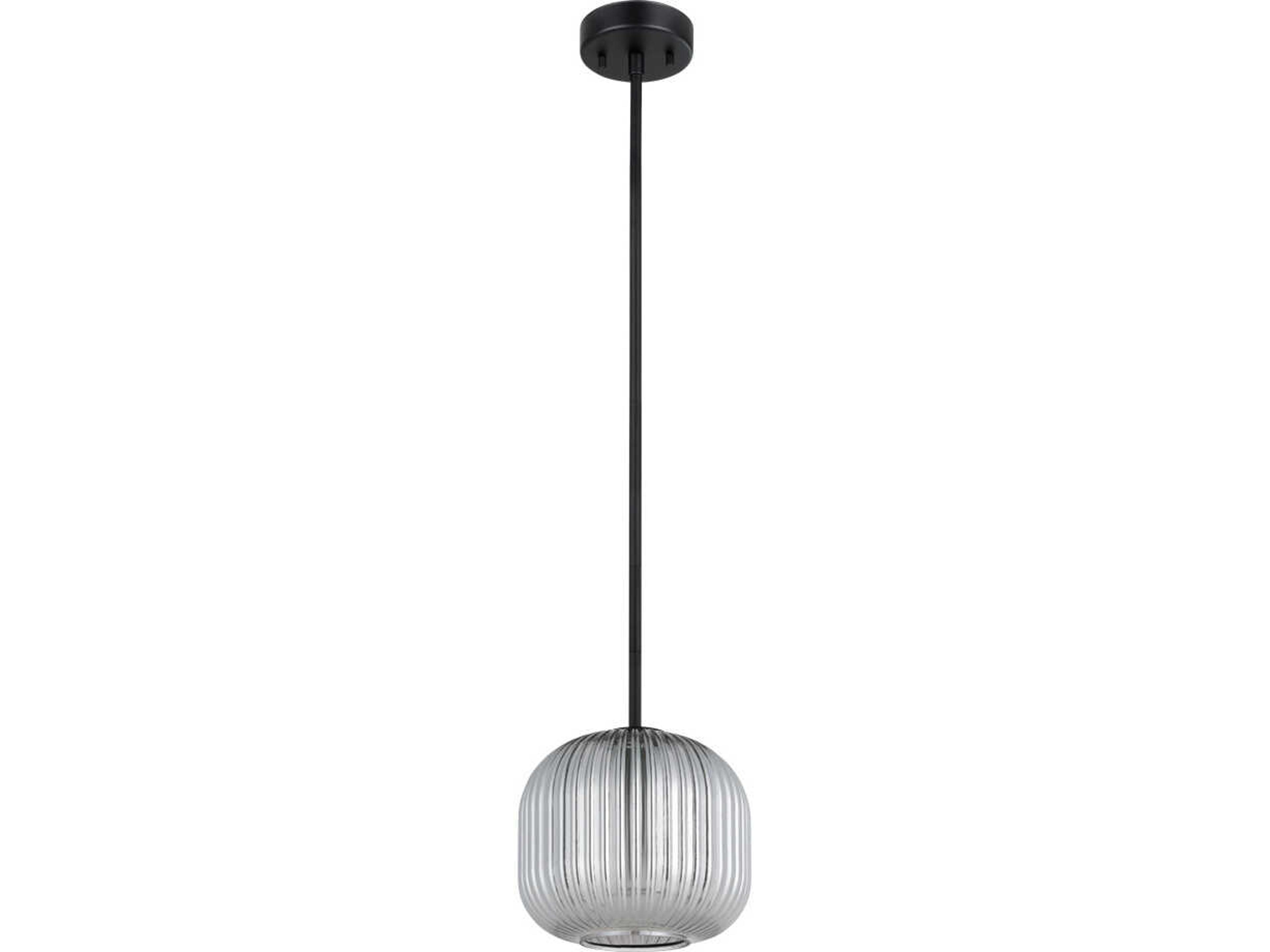 Eglo Mantunalle 1-Light Black Mini Pendant