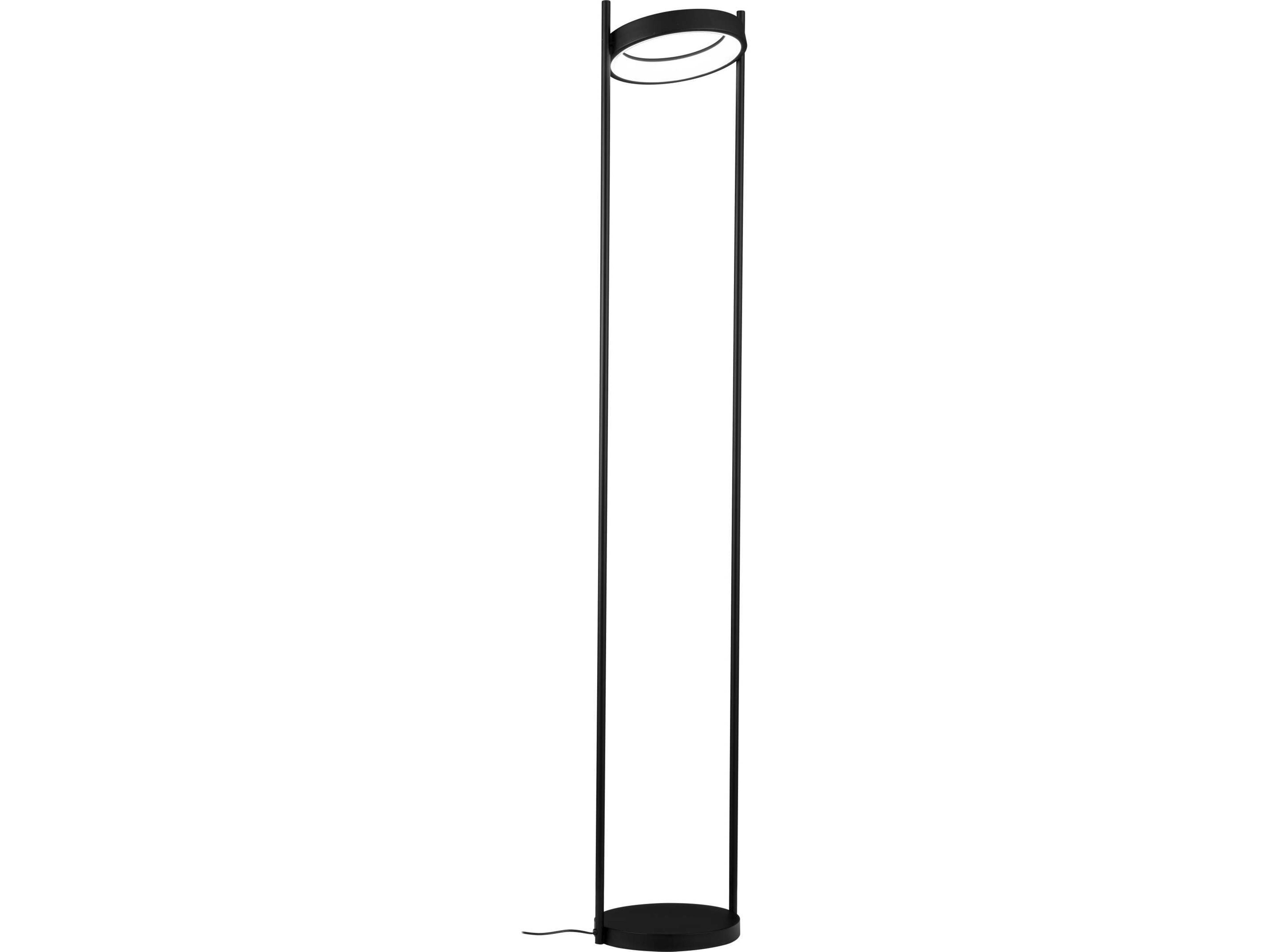 Eglo Montefano Black Acrylic Floor Lamp