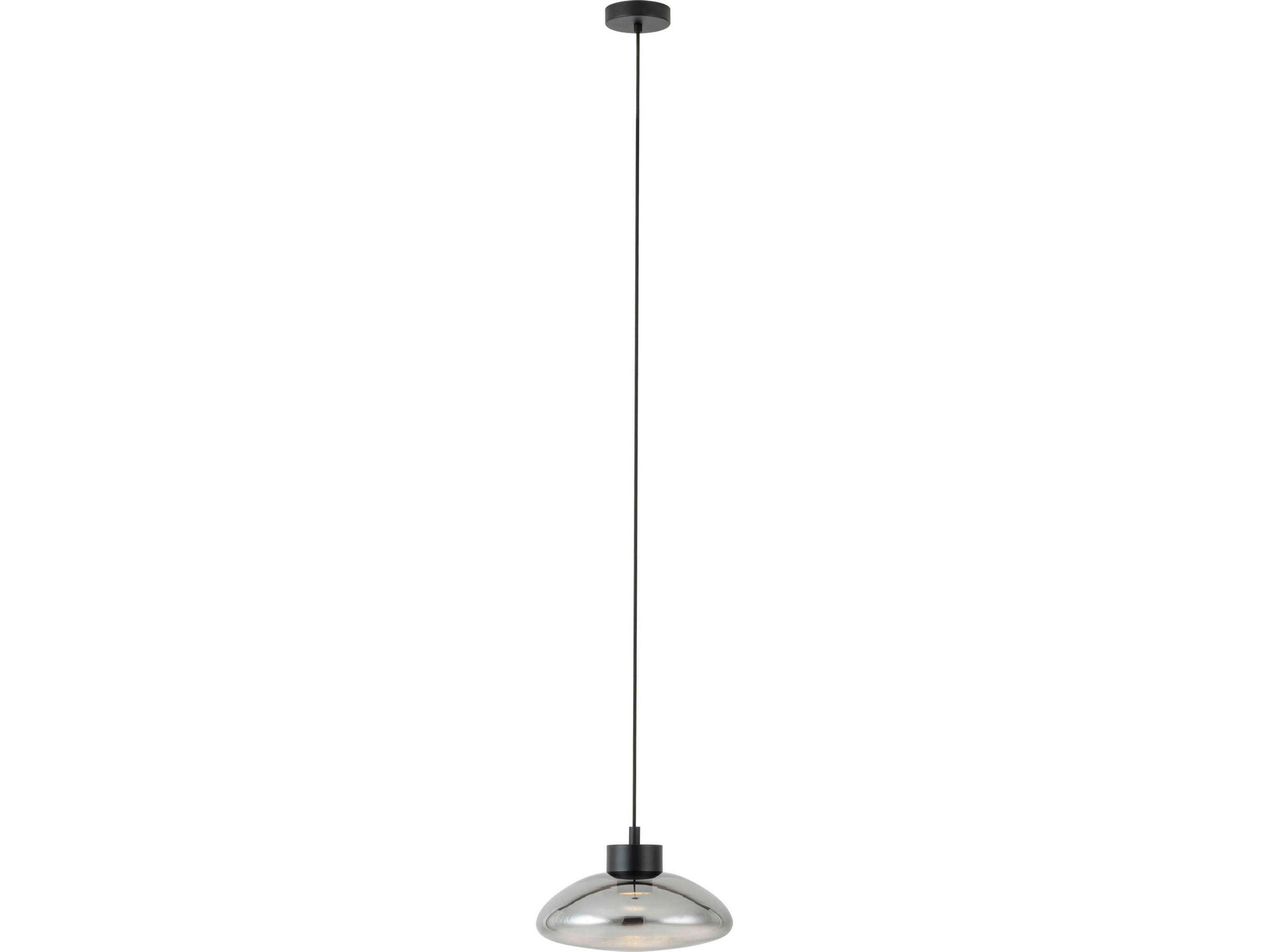 Eglo Sarnarra 1-Light Black Mini Pendant