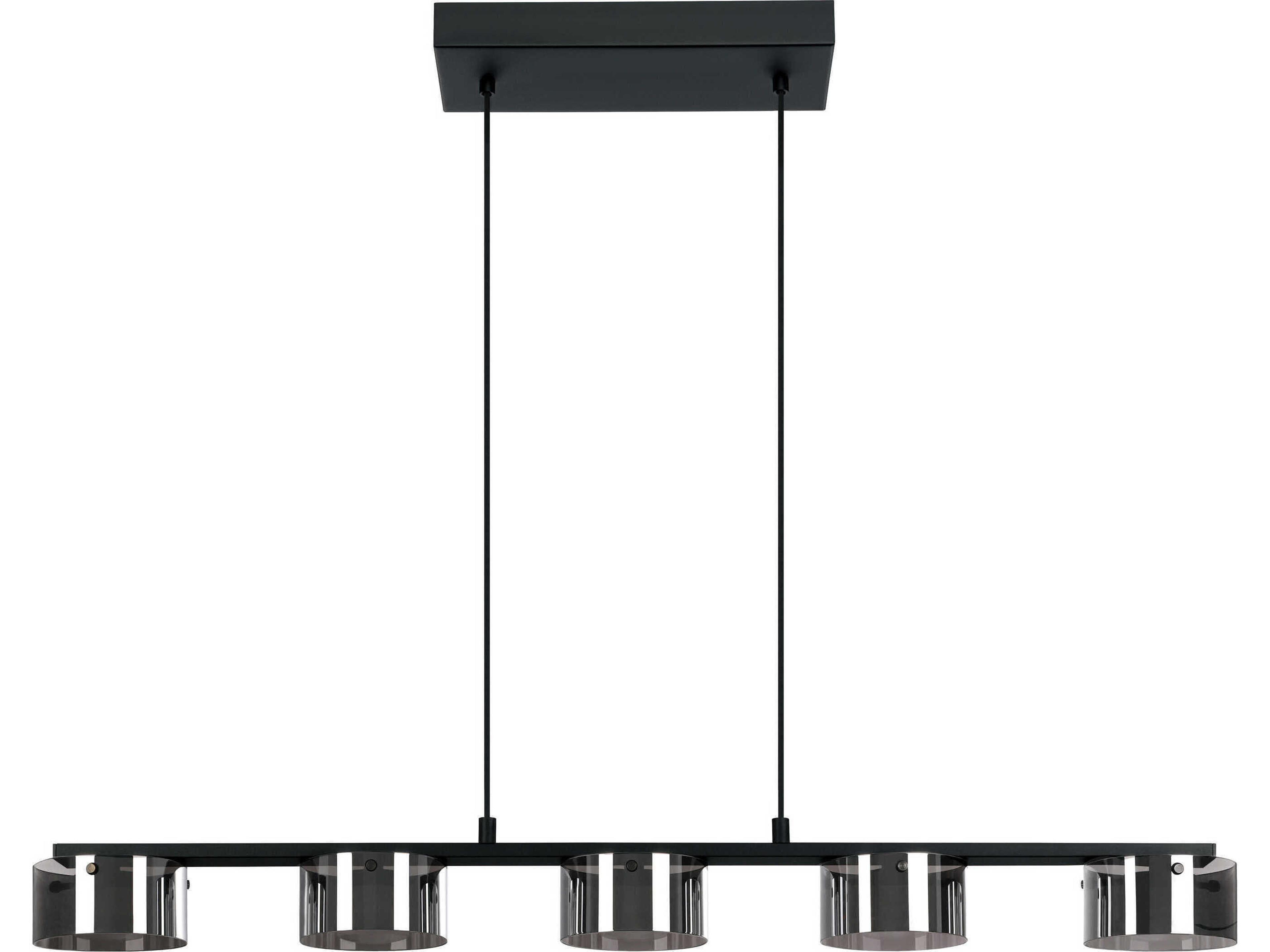 Eglo Copillus 5-Light Black Island Pendant