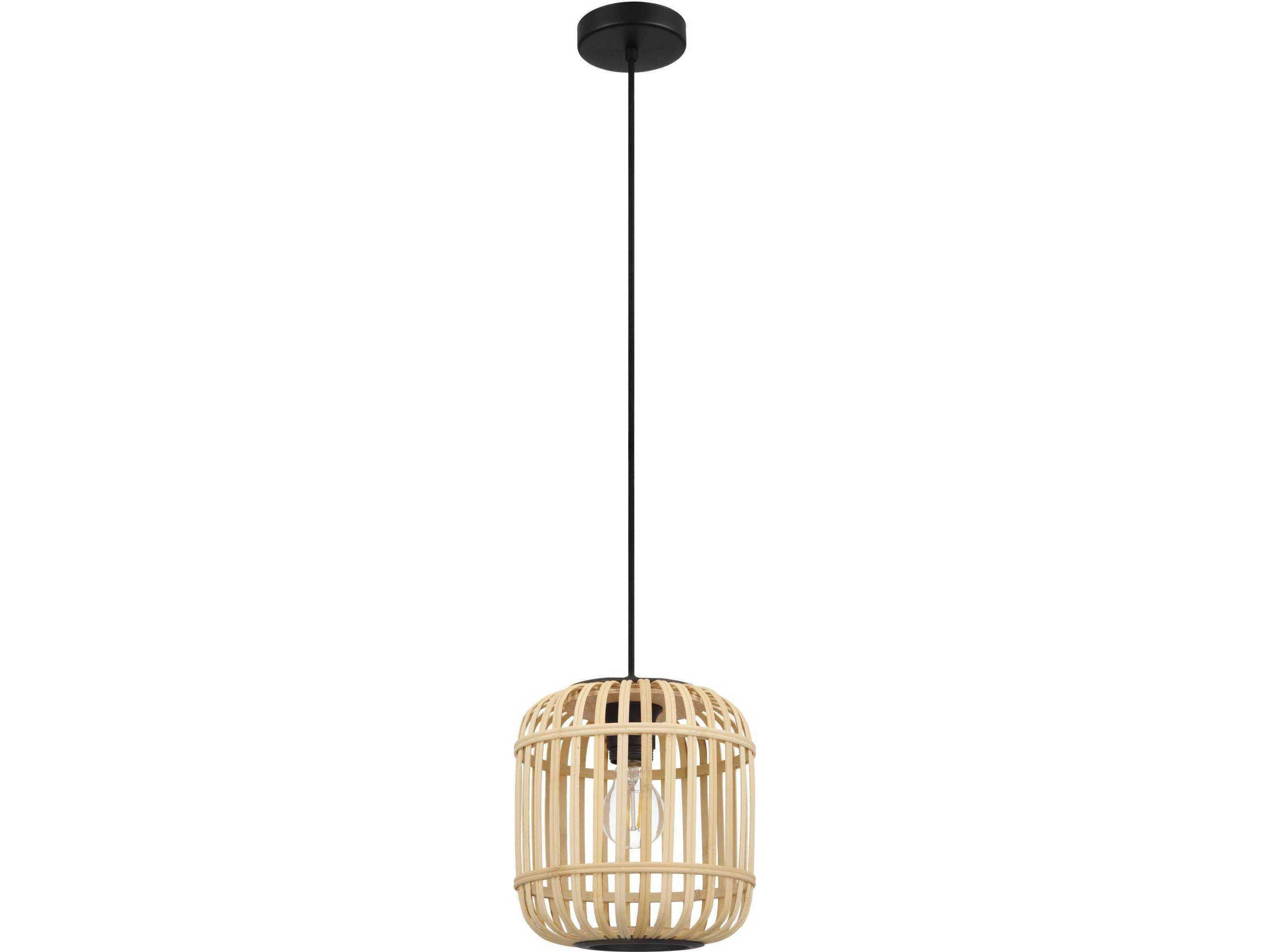 Bordesley 1-Light Black Mini Pendant