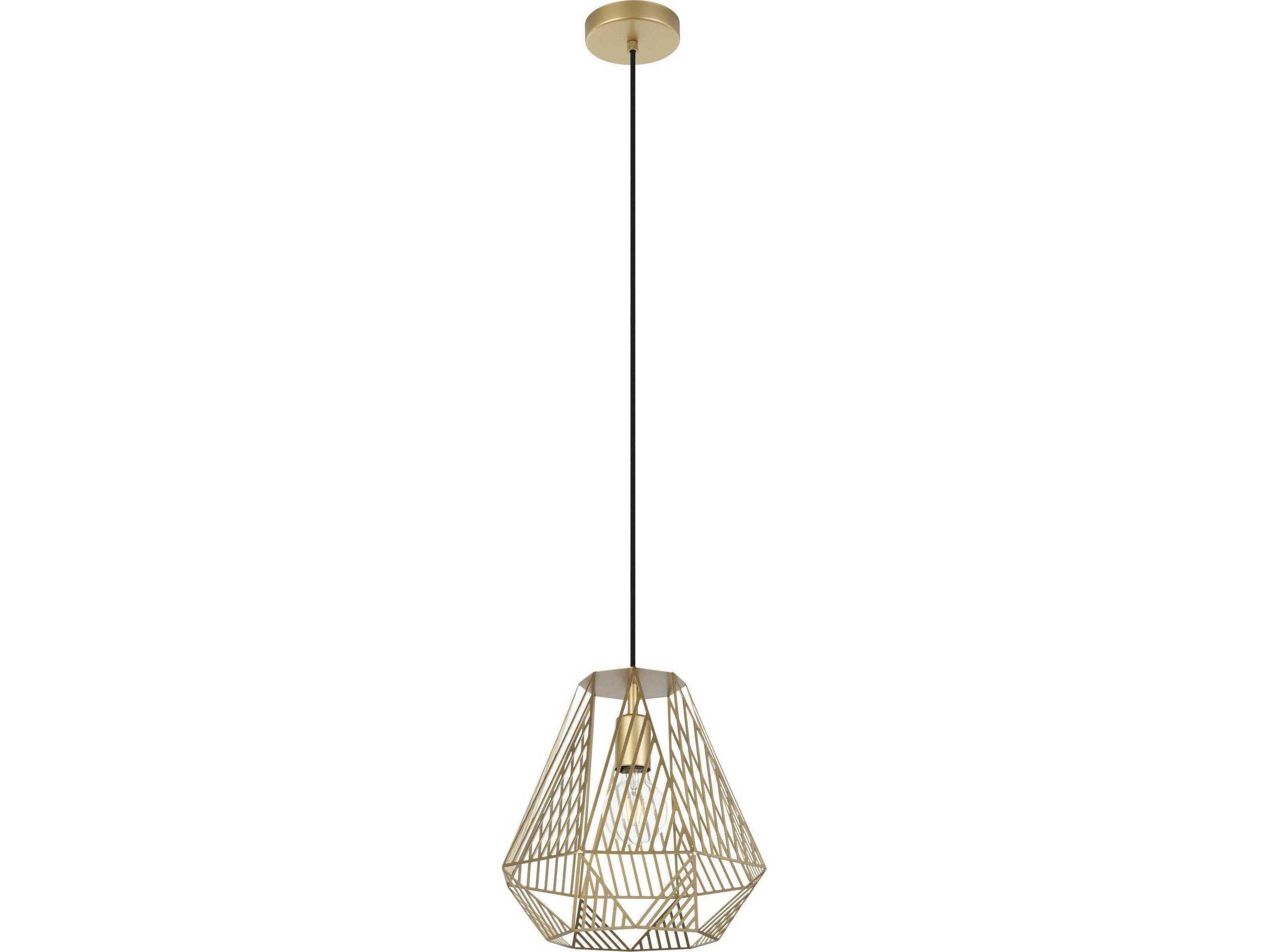 Eglo Stype 1-Light Gold Pendant