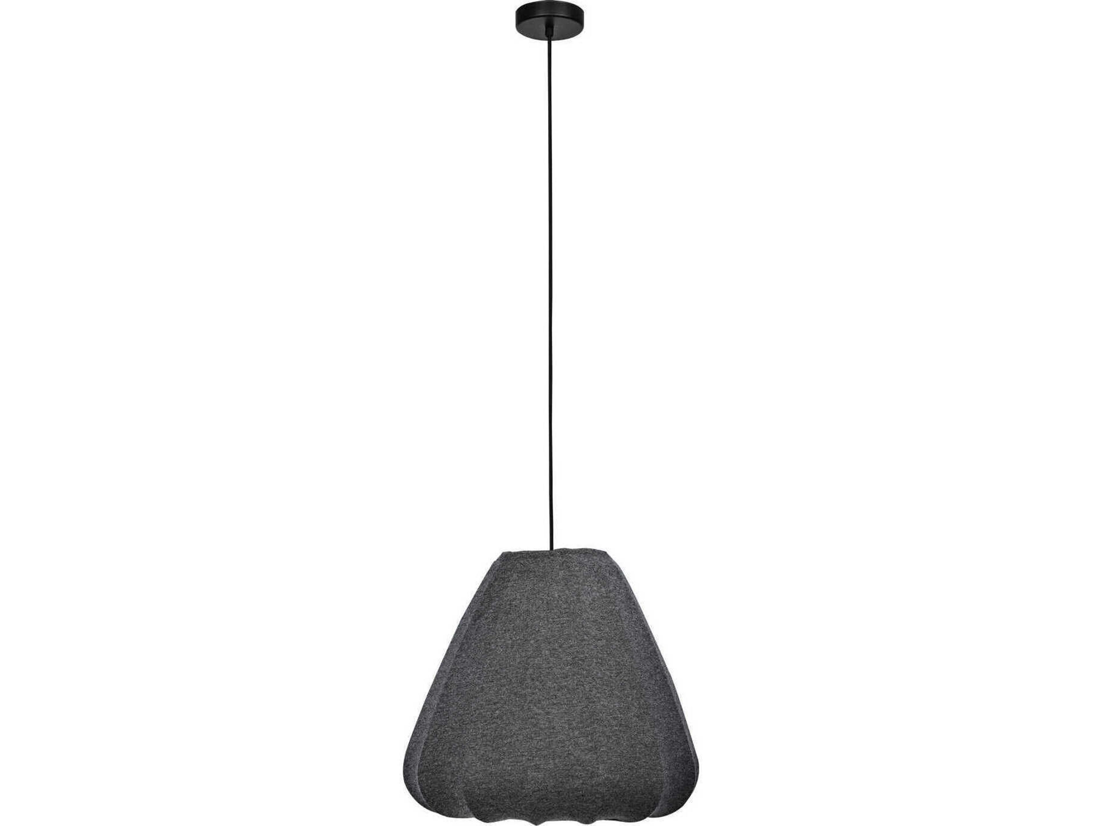 Eglo Barlaston 1-Light Black Pendant