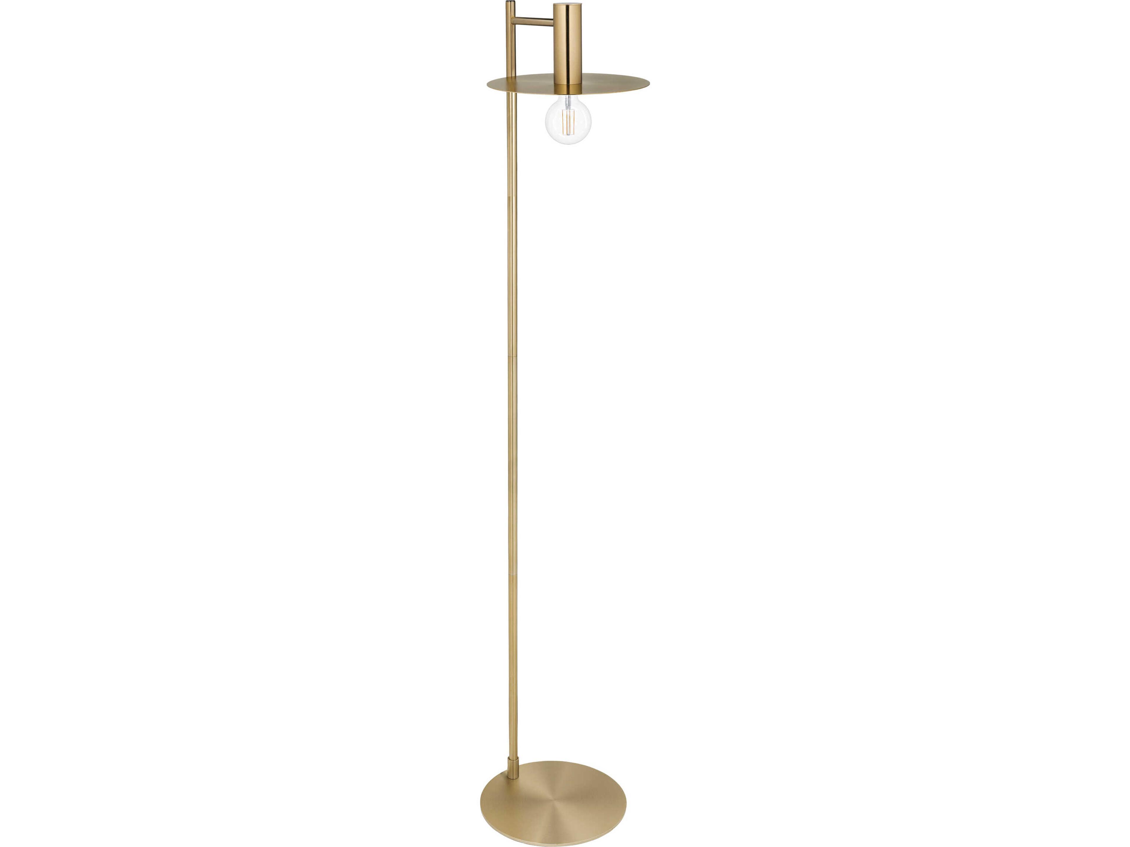 Eglo Escandell Brushed Gold Metal Floor Lamp