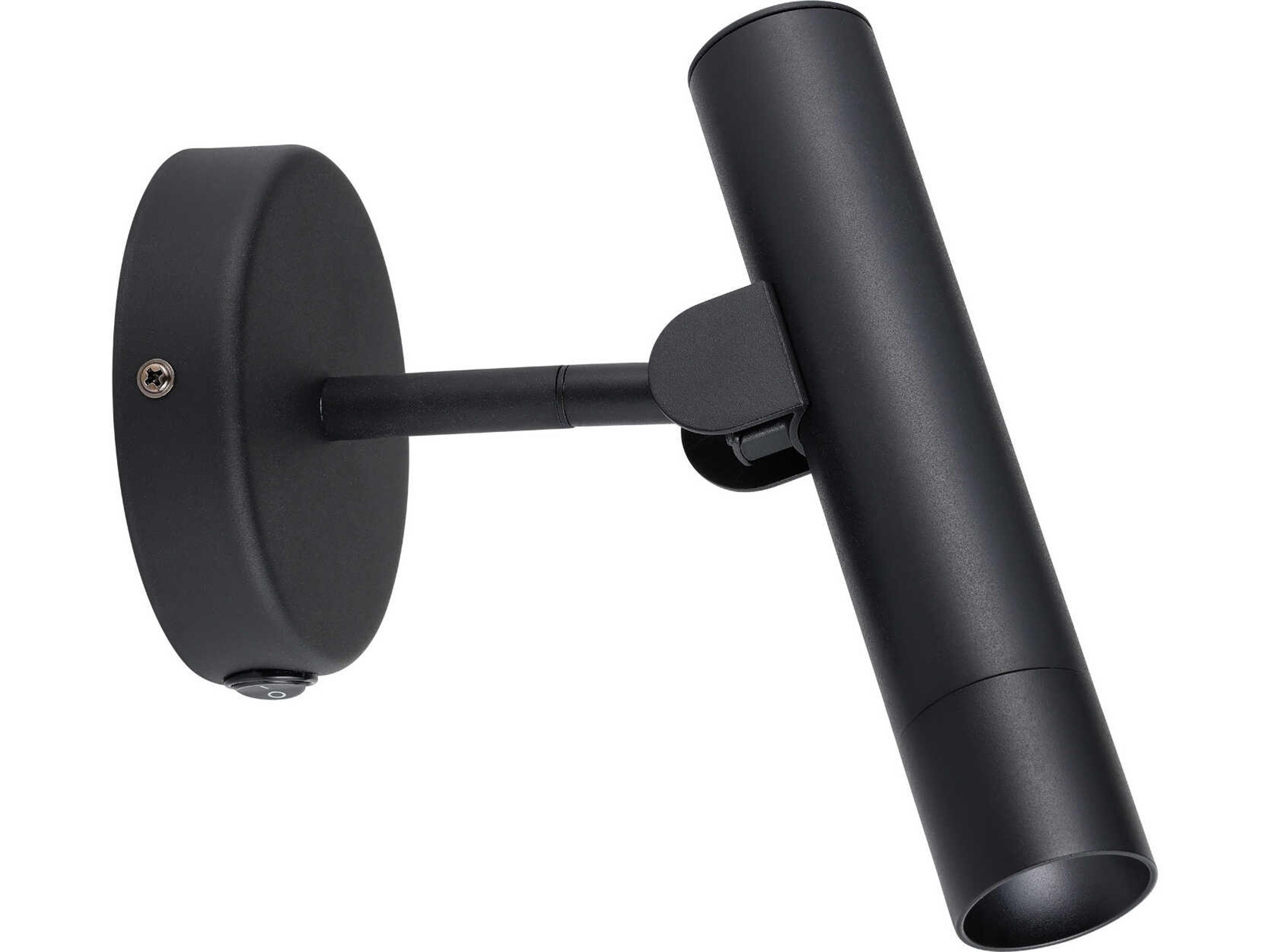 Eglo Almudaina 1-Light Black Swing Wall Sconce