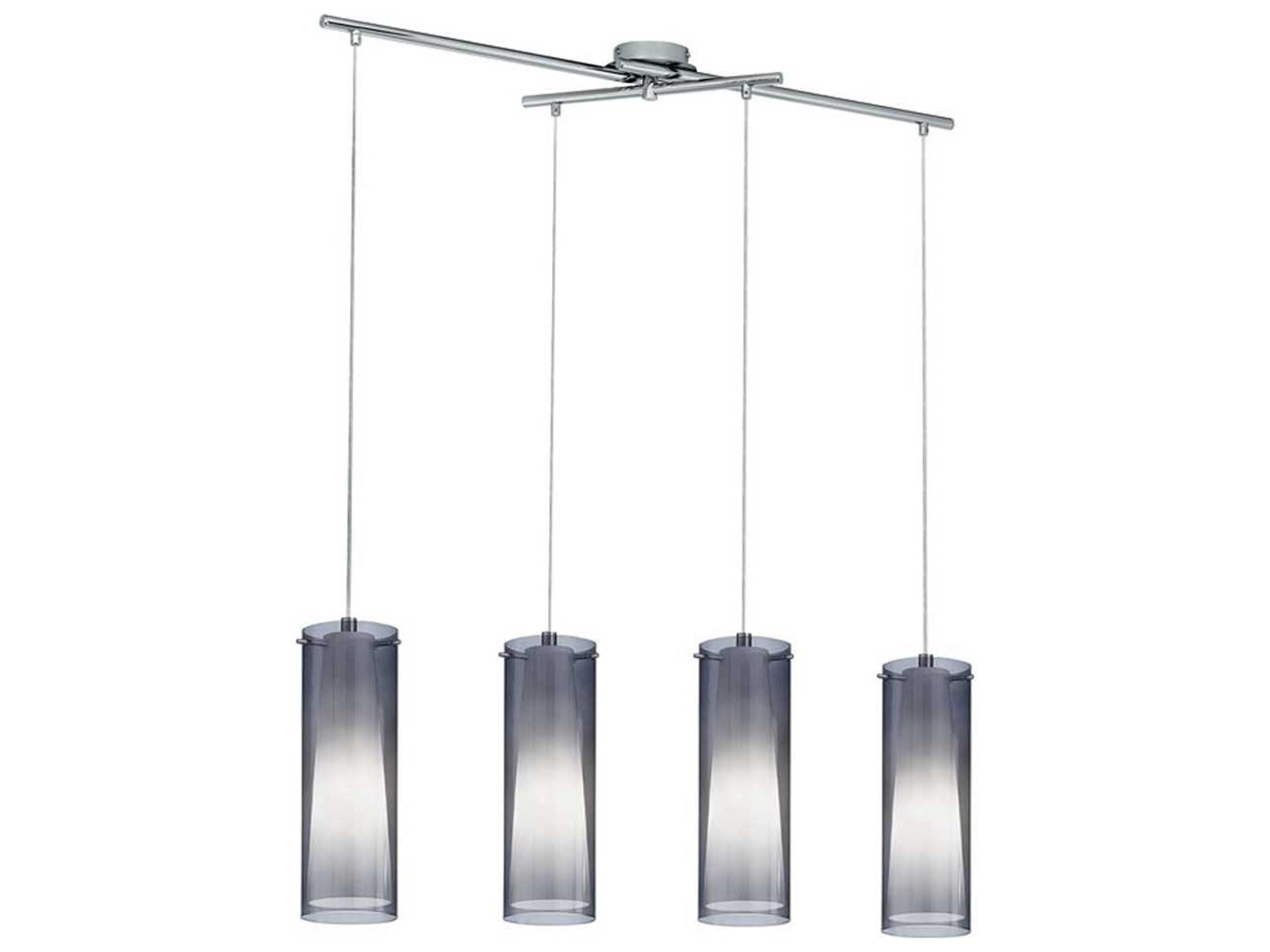 Eglo Pinto Nero 4-Light Matte Nickel Island Pendant