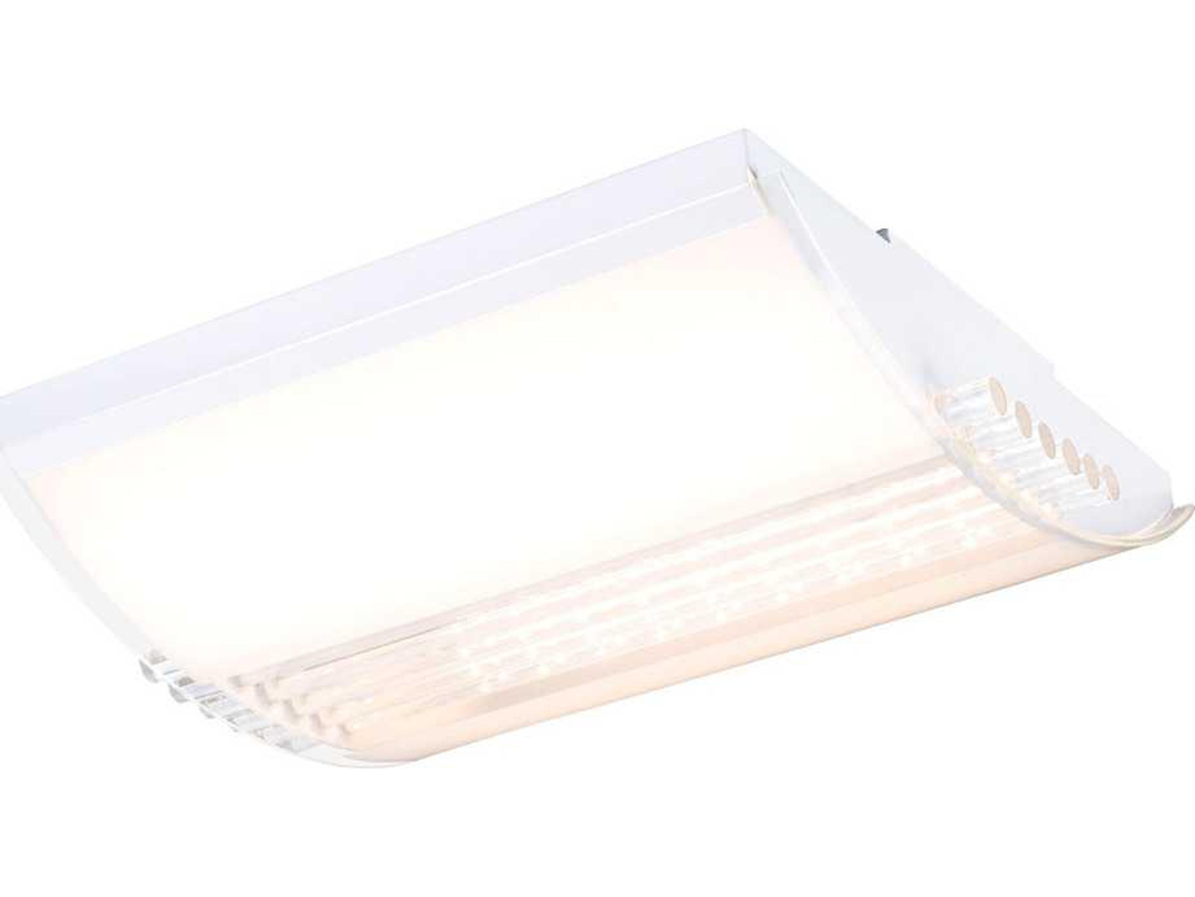 Eglo Grado 2-Light White Flush Mount