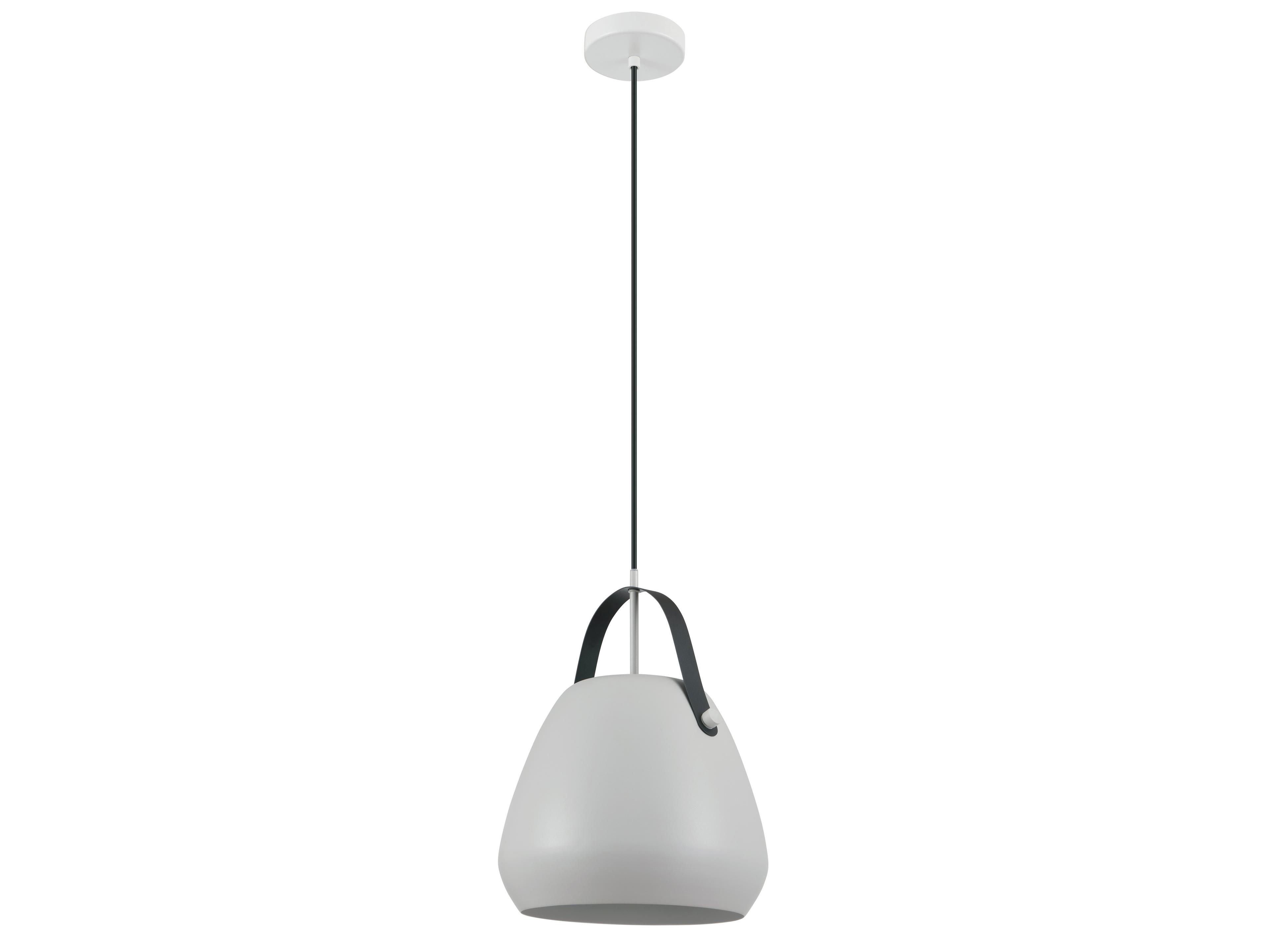Eglo Bendall 1-Light Black Gray Mini Pendant