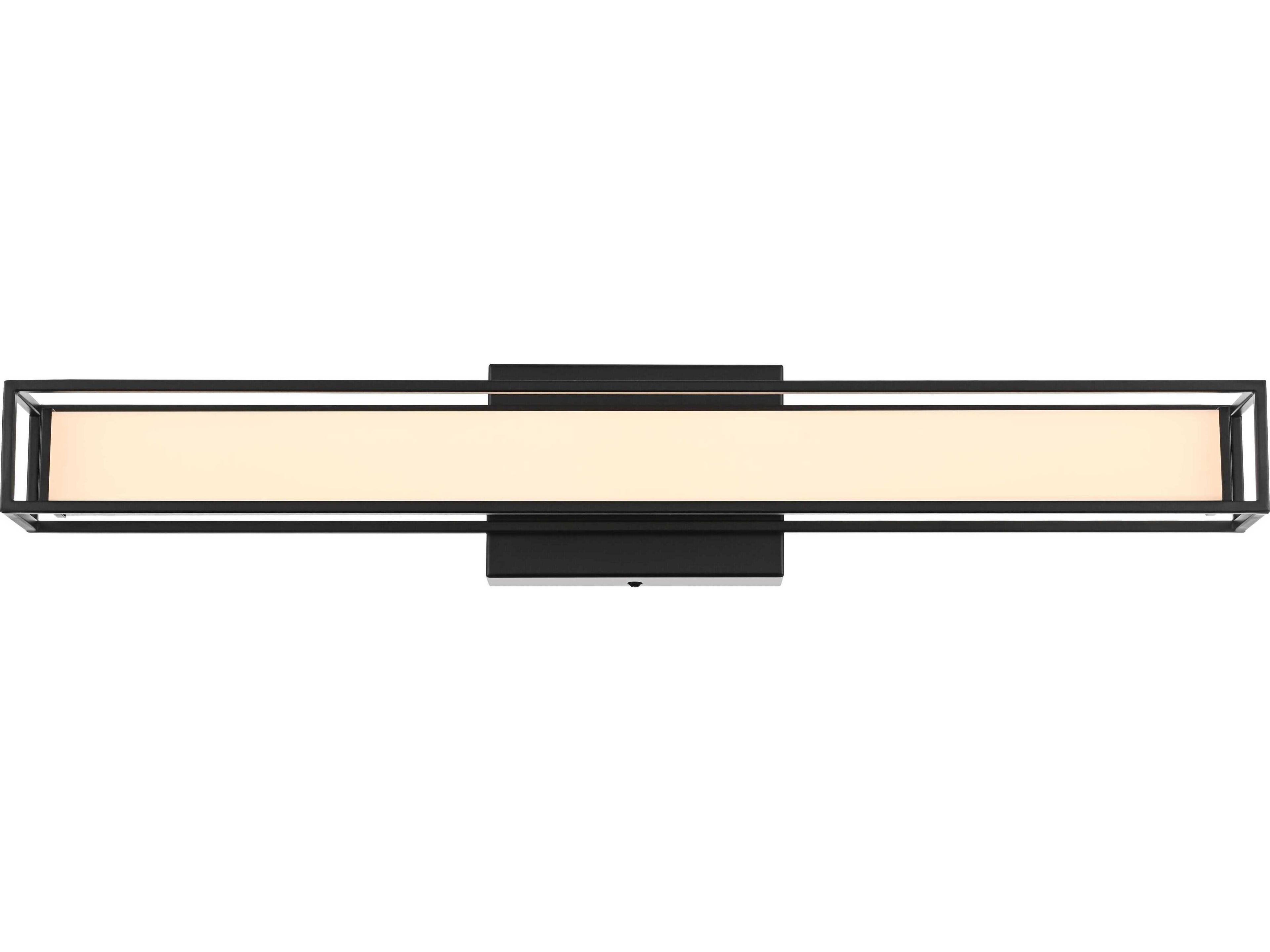 Elegant Lighting Aden 1-Light Black Vanity Light