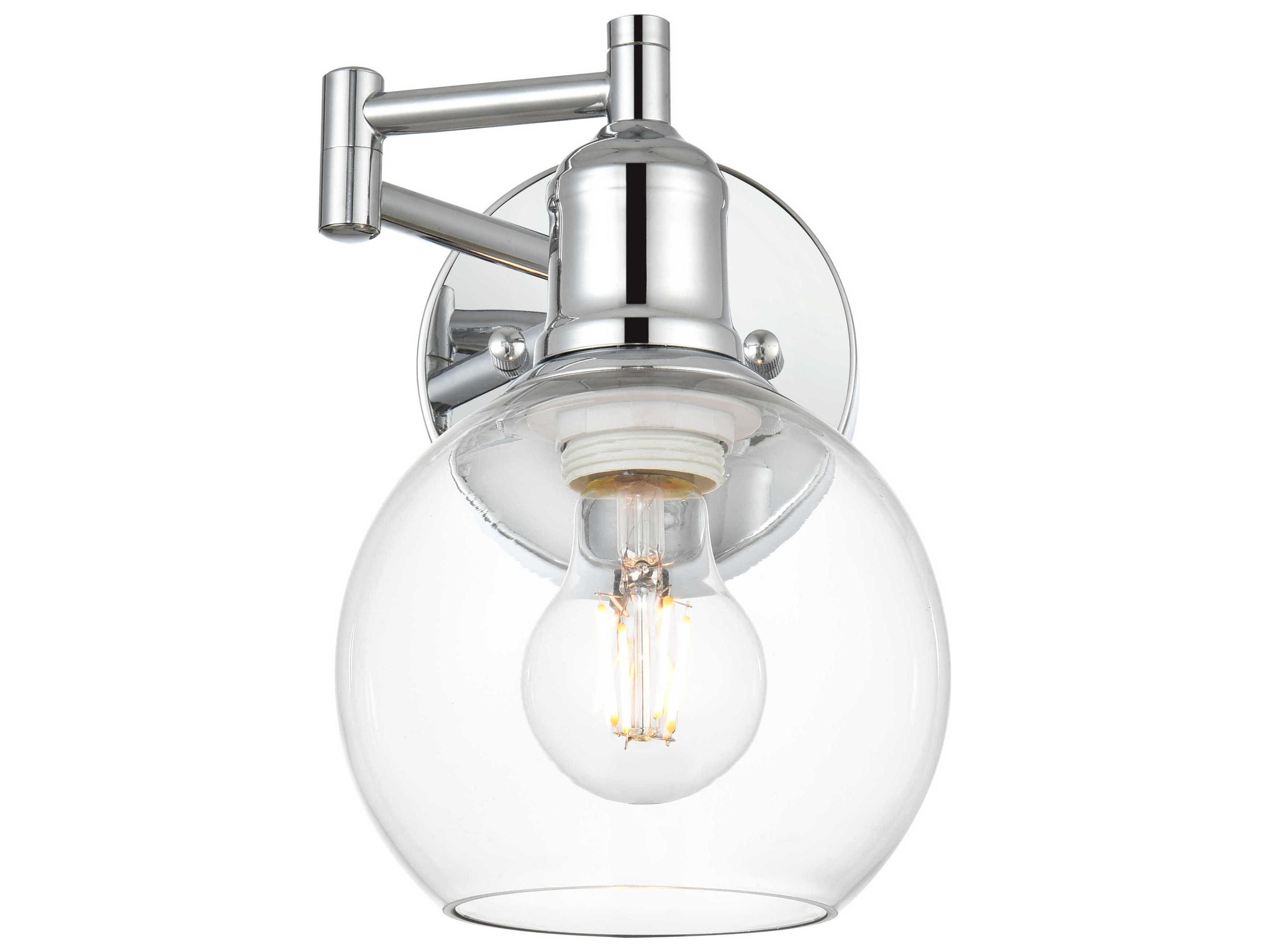 Elegant Lighting Davian 1 - Light Swing Arm