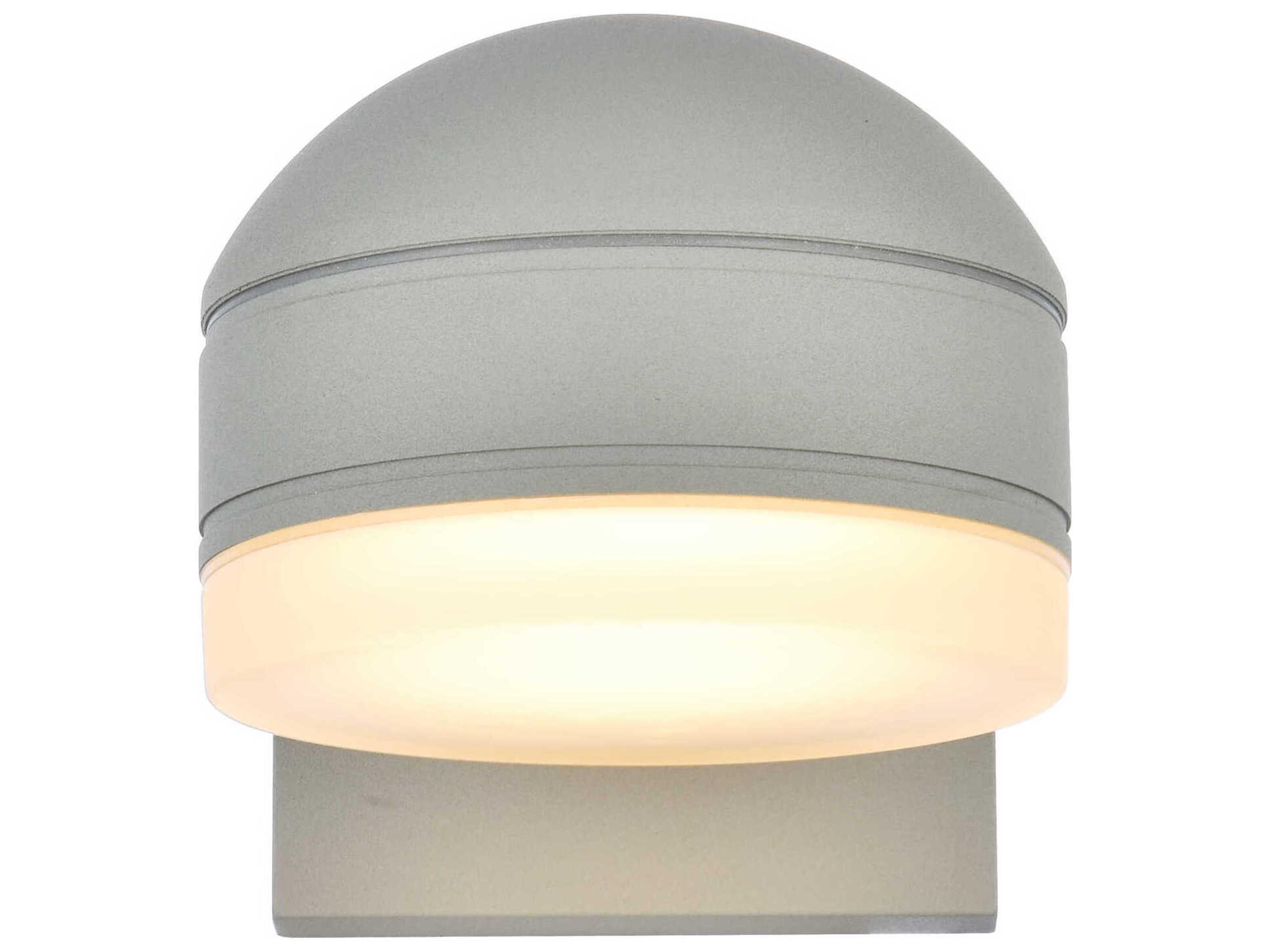 Elegant Lighting Raine Glass LED Outdoor Wall Light