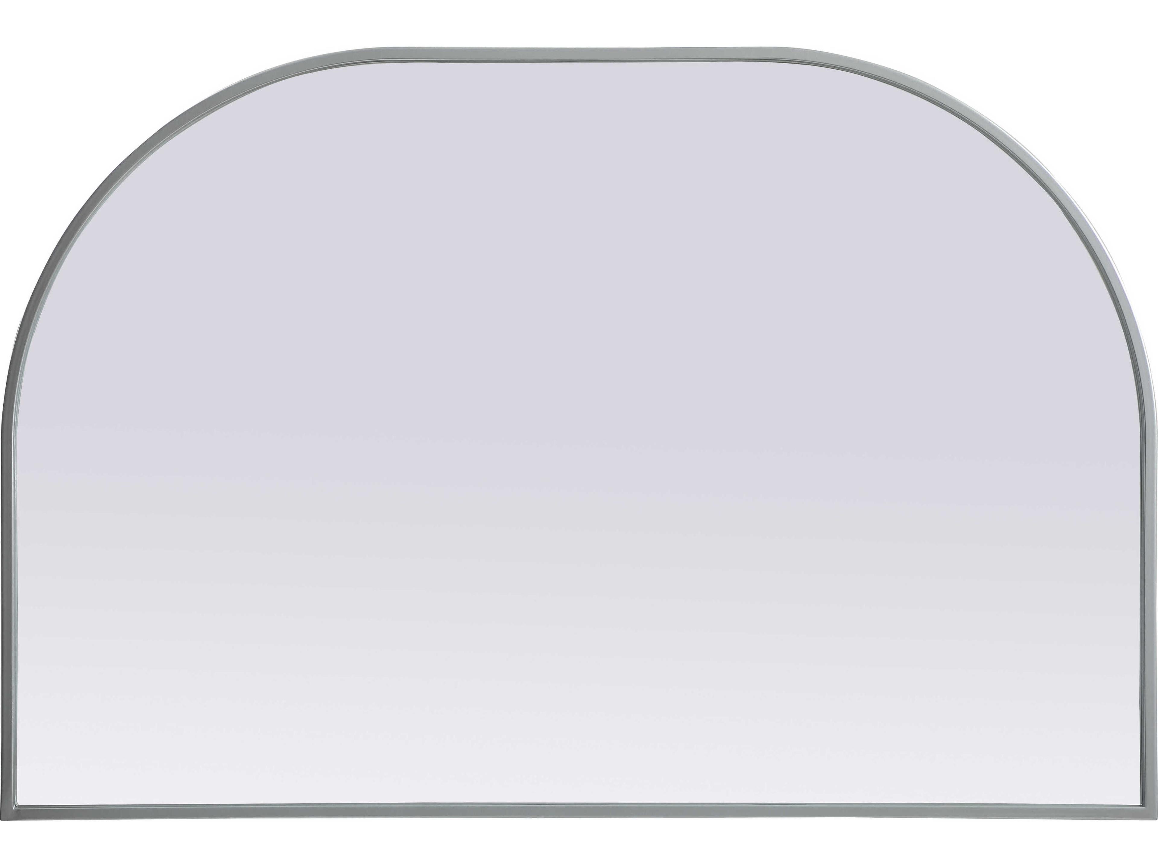 Elegant Lighting Blaire Silver Arch Wall Mirror