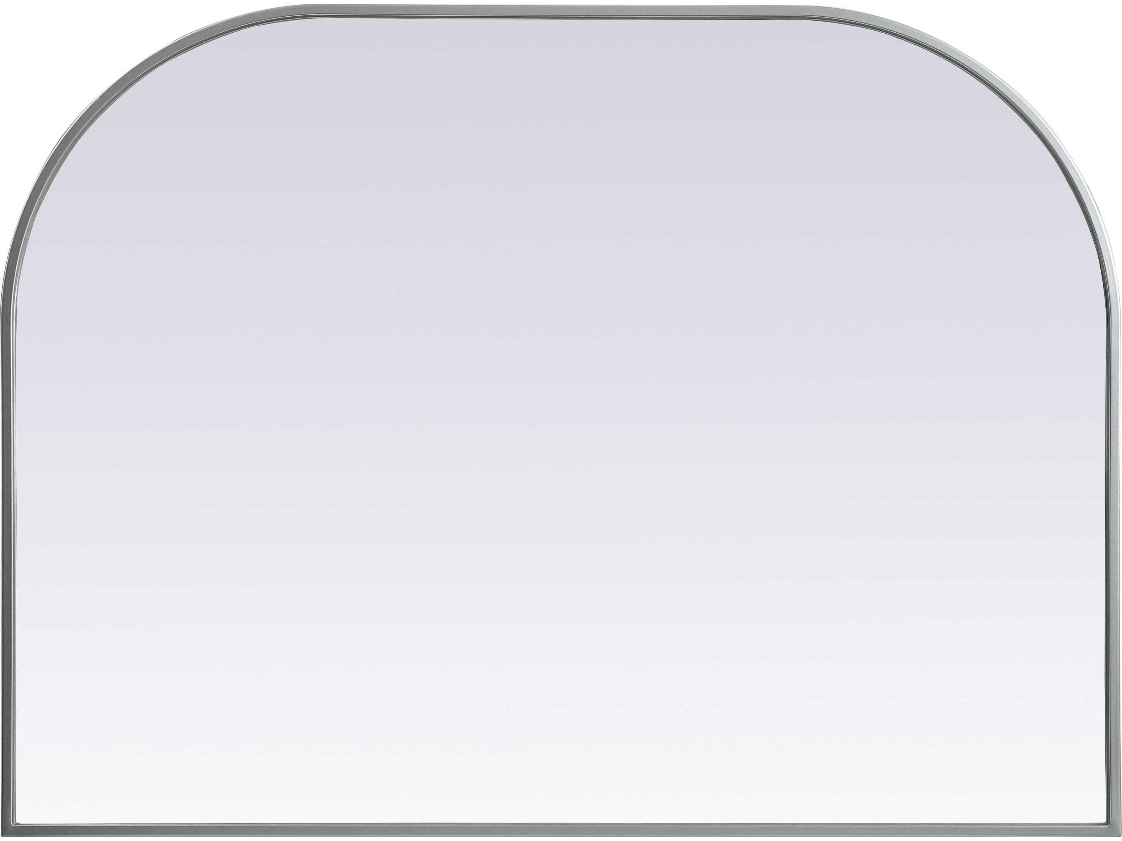 Elegant Lighting Blaire Silver Arch Wall Mirror