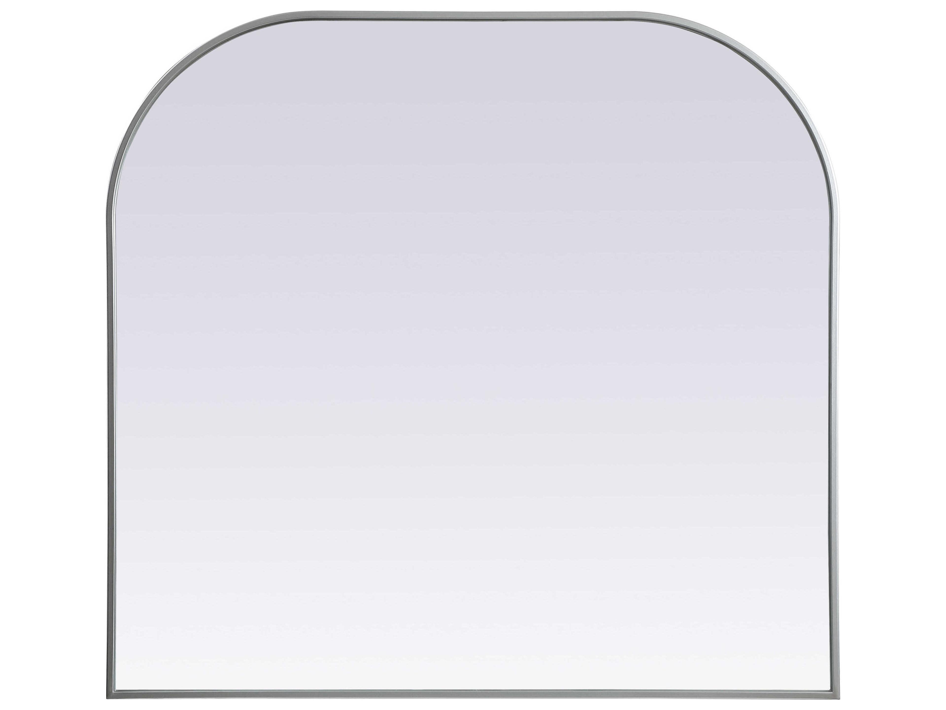 Elegant Lighting Blaire Silver Arch Wall Mirror