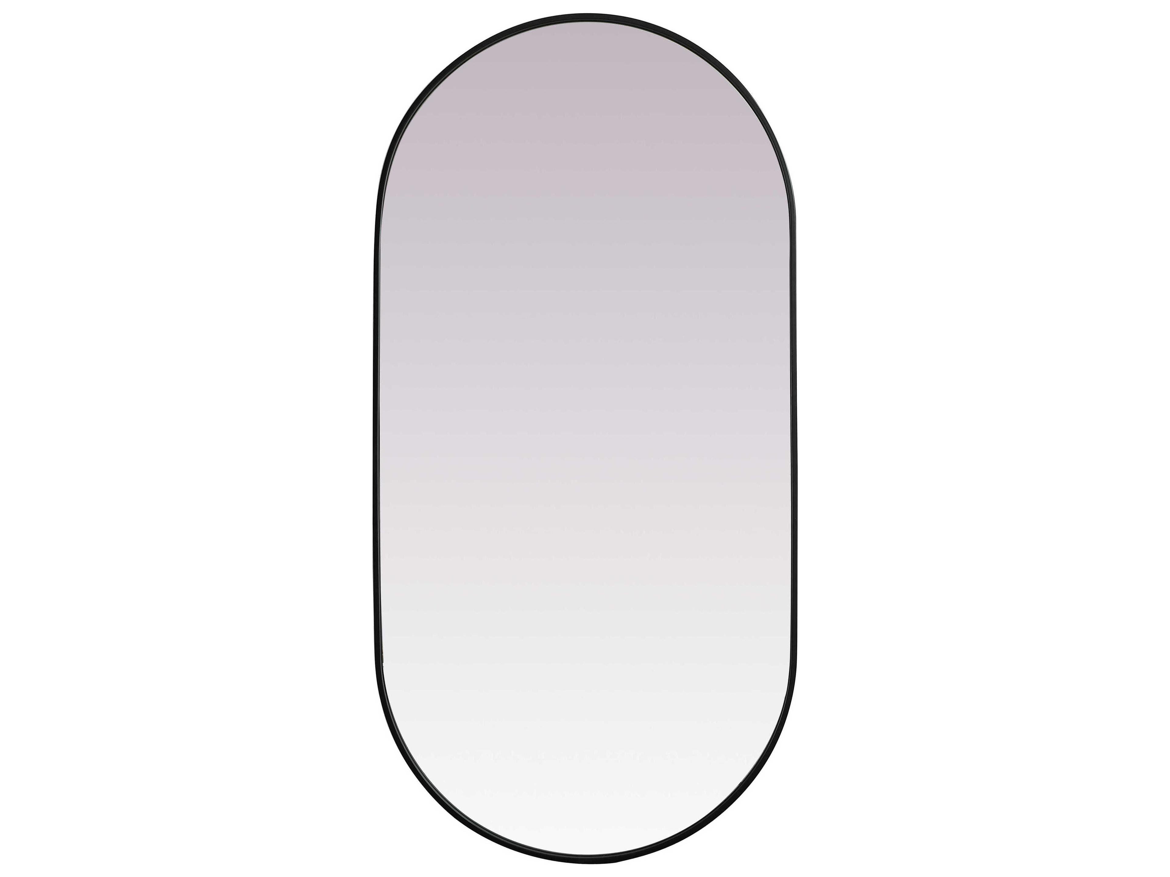 Elegant Lighting Asha Oval Wall Mirror